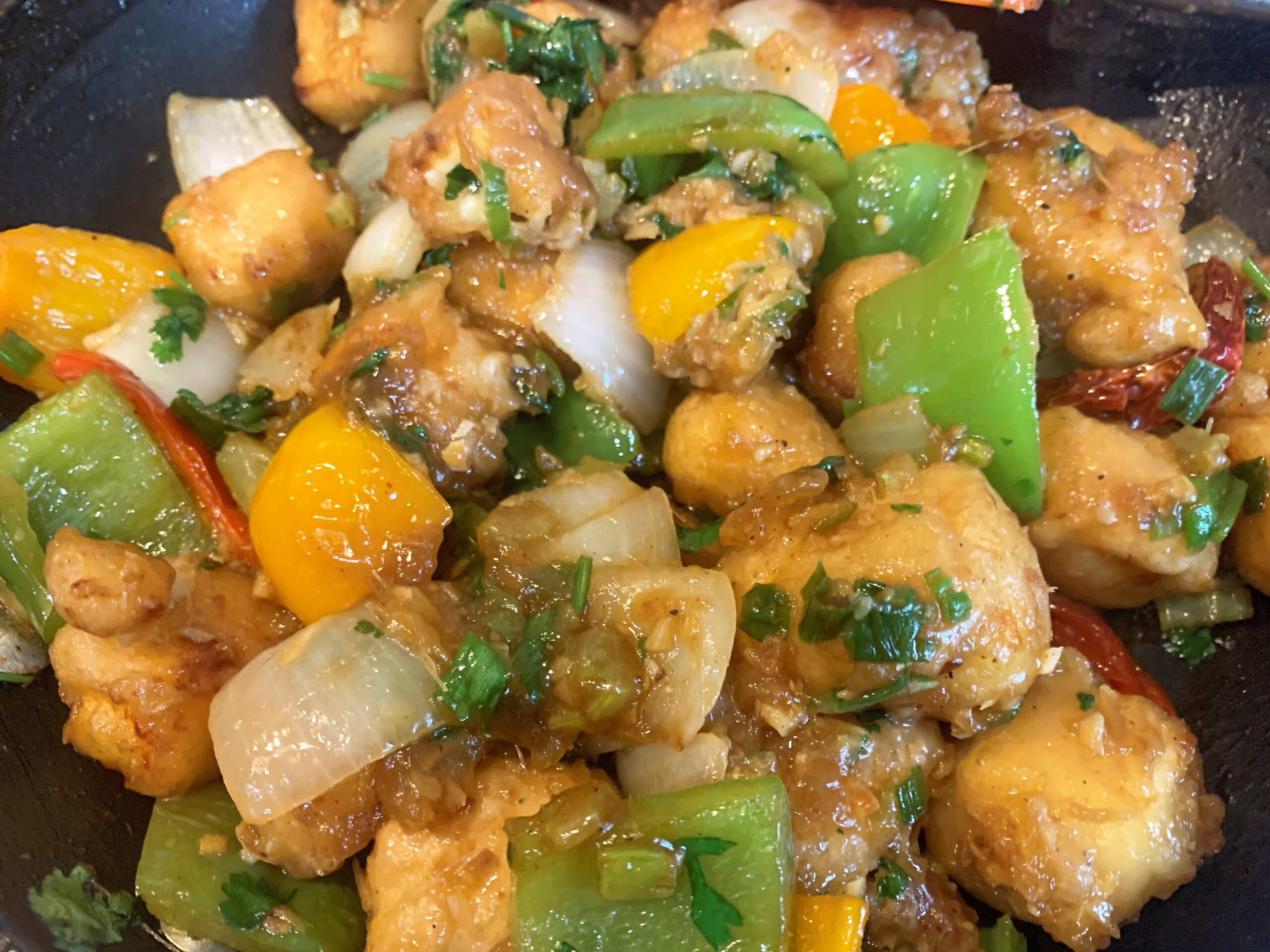 Indo-Chinese Chilli Paneer Recipe