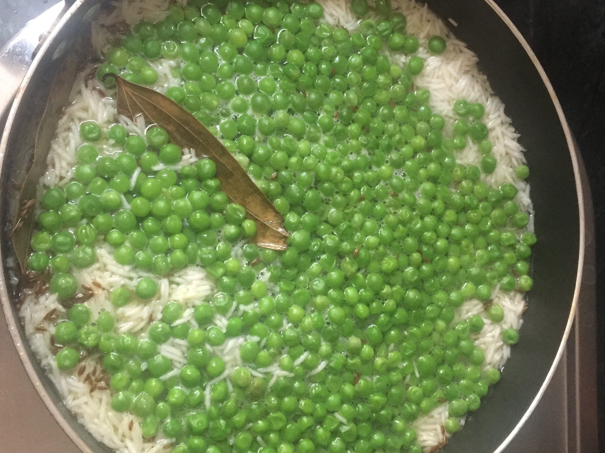 Peas Pulao/Matar ke Chawal Recipe