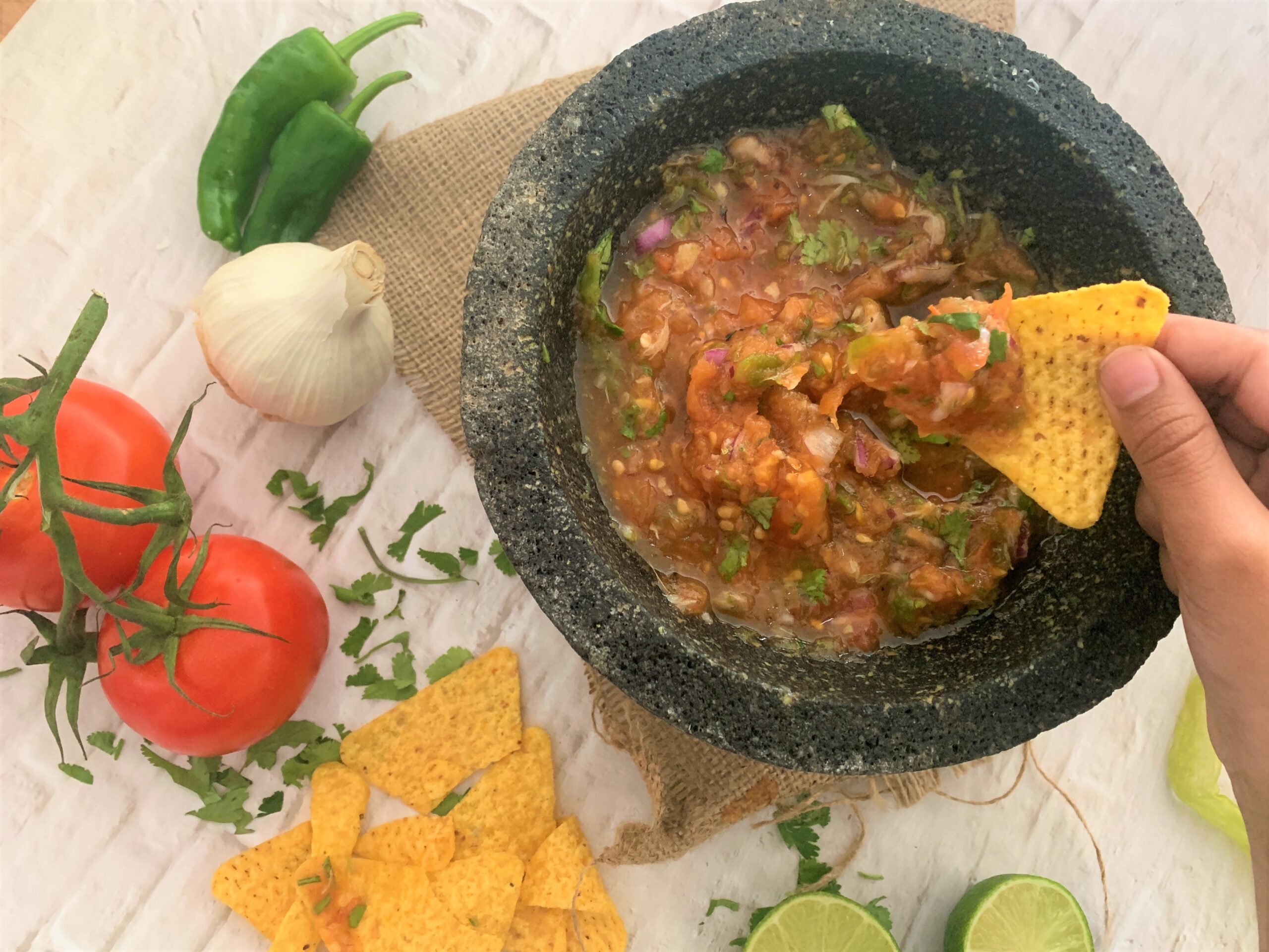 Roasted Tomato Salsa Recipe