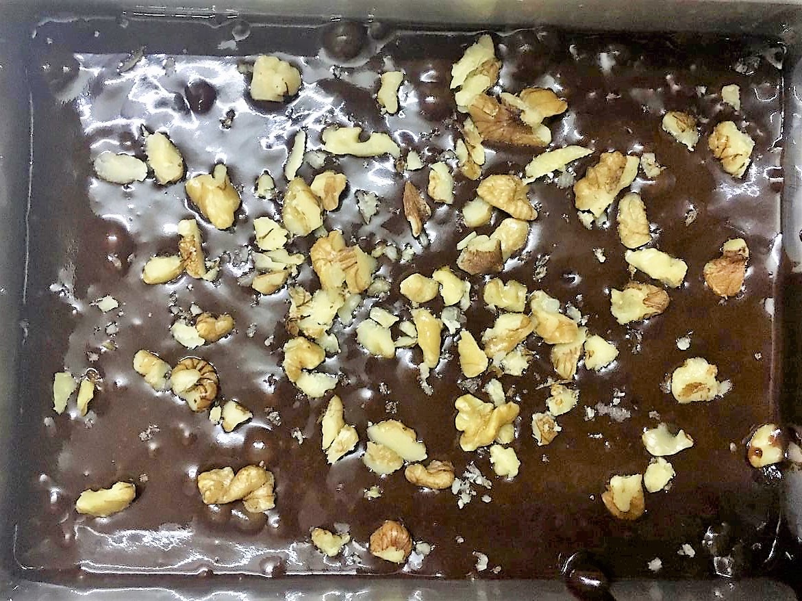 Eggless Walnut Brownie Recipe