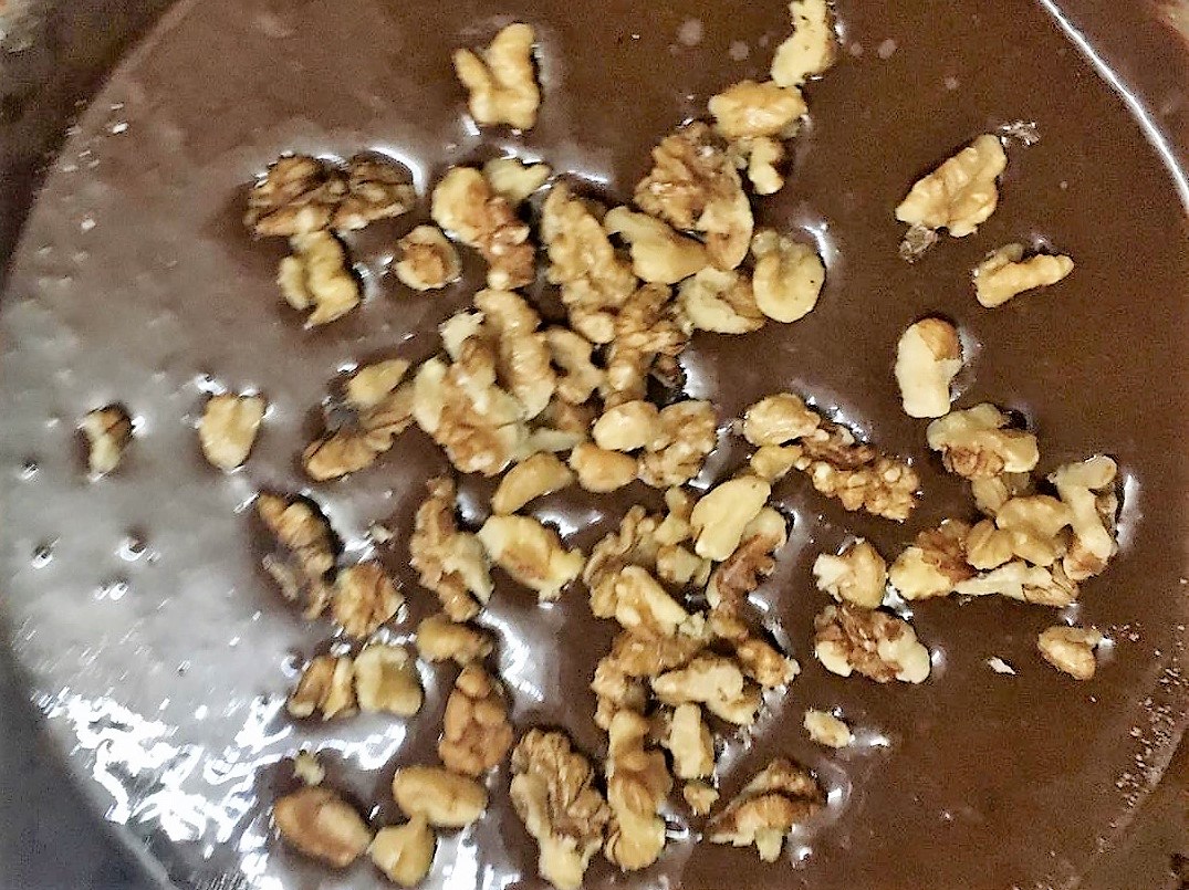 Eggless Walnut Brownie Recipe