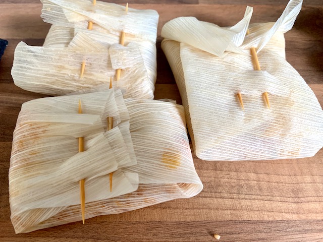 Thai Corn Rice Parcels Recipe