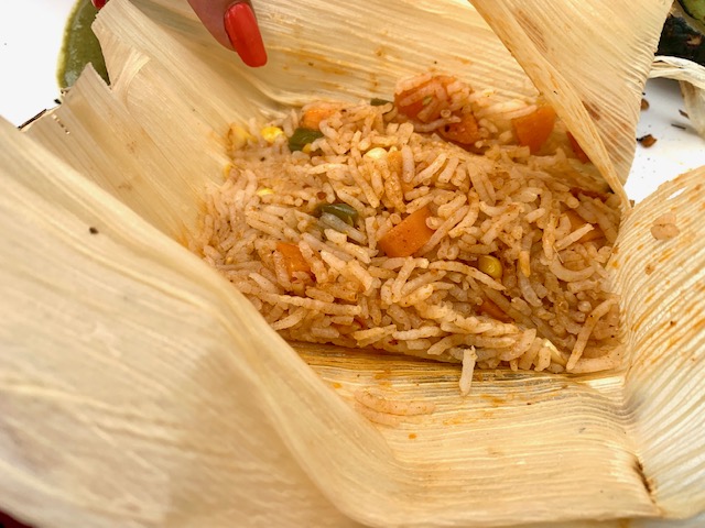 Thai Corn Rice Parcels Recipe