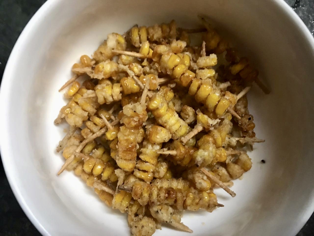 Crispy Corn Nibbles