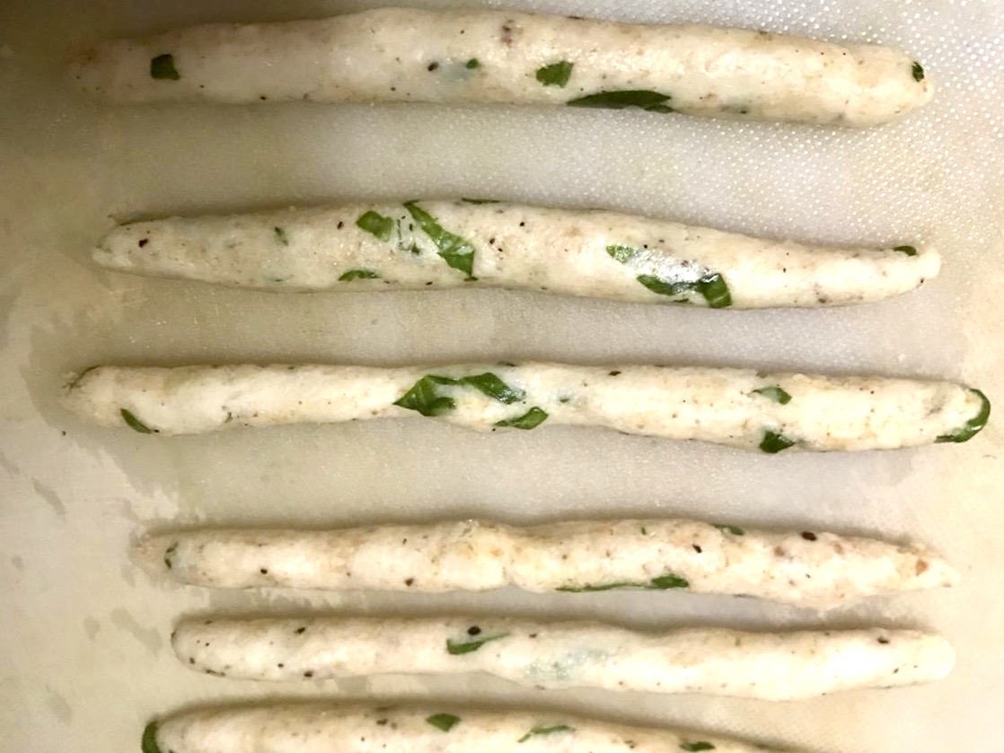 Semolina Spinach Fingers Recipe