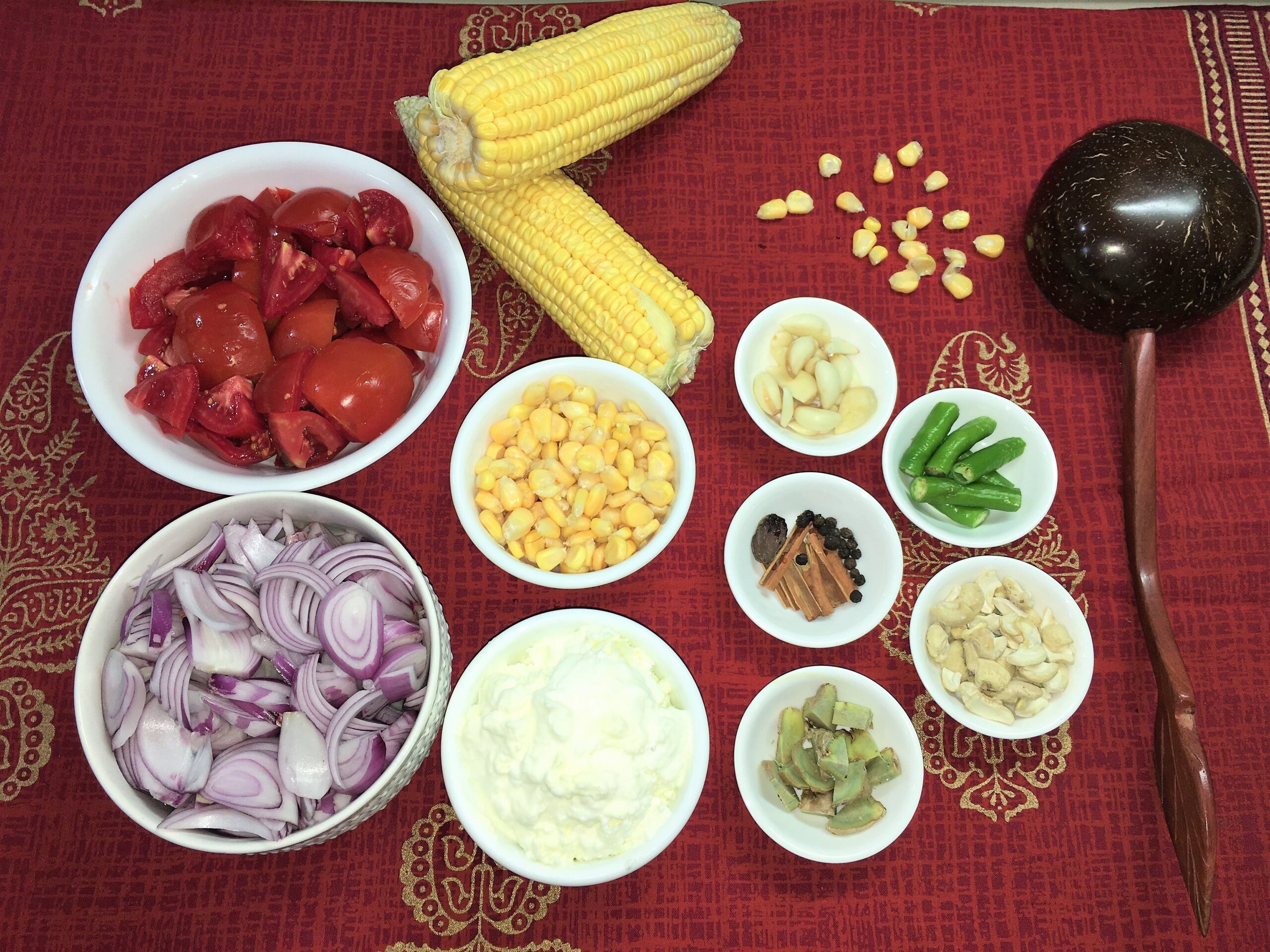 Jodhpuri Corn Subzi Recipe