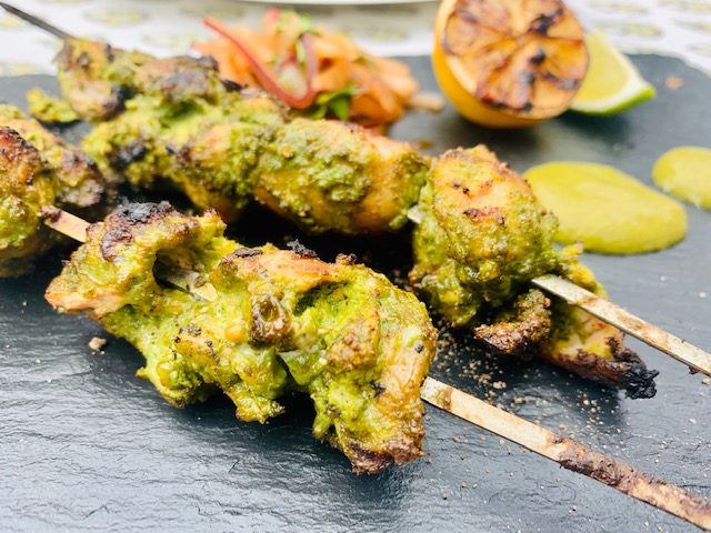 Hariyali Chicken Tikka Recipe