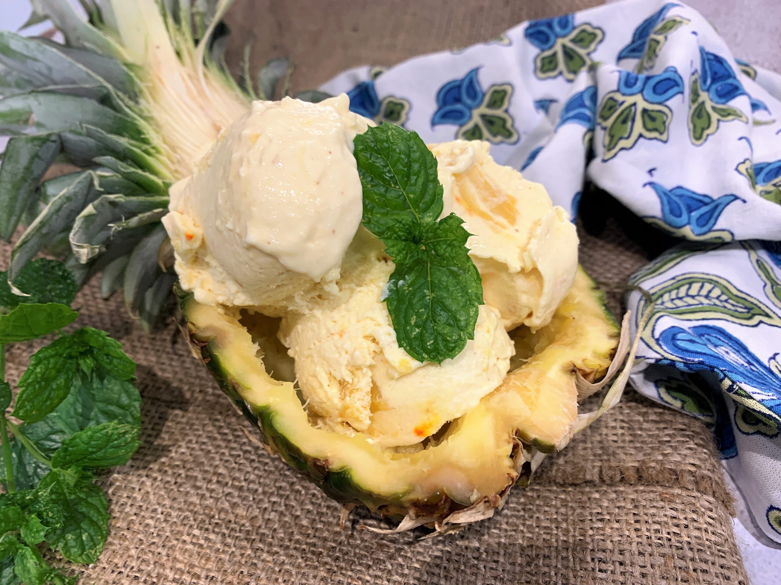 Pineapple Ice Cream Recipe