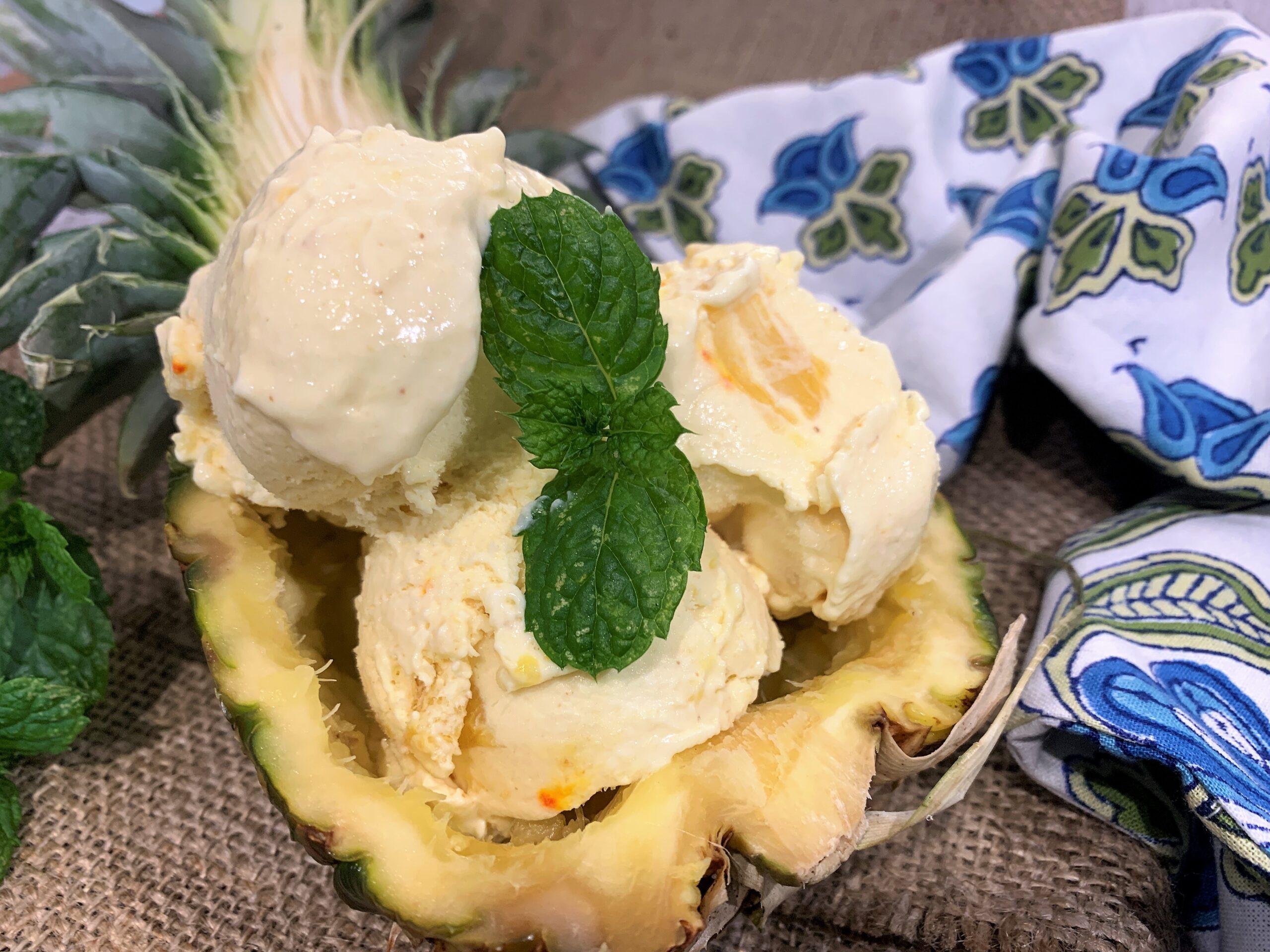 Pineapple Ice Cream Recipe