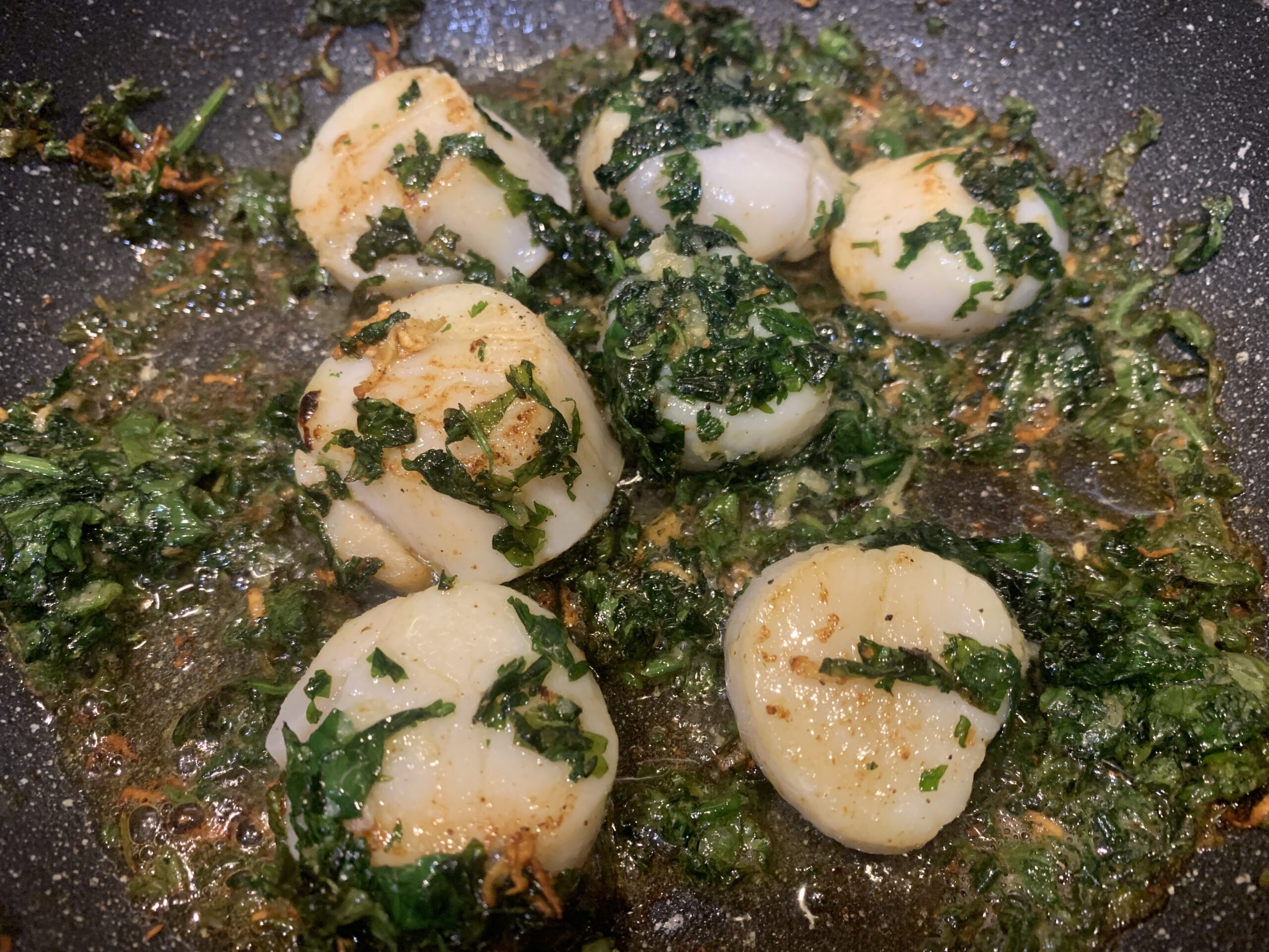 Coriander Scallops Recipe