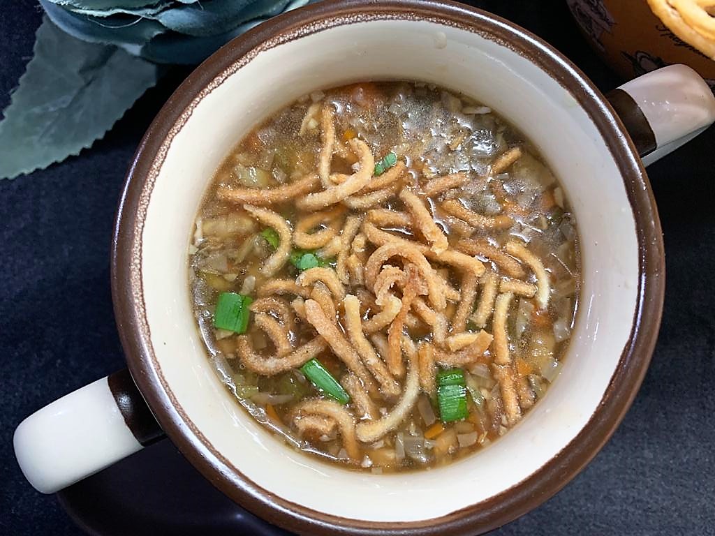 Vegetable Manchow Soup | Homemade Veg Manchow - Foodie-Trail