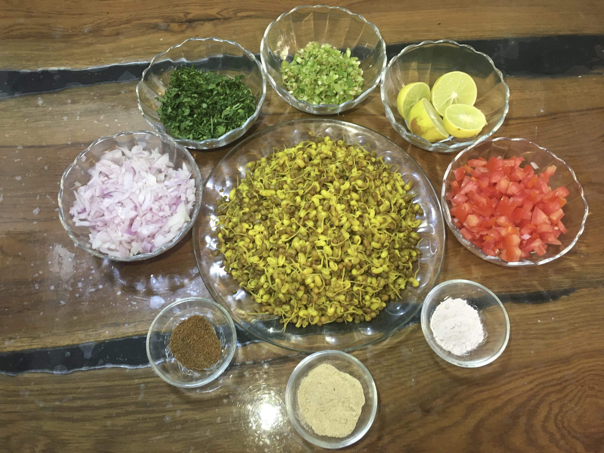 Sprouted Moth Chaat Recipe