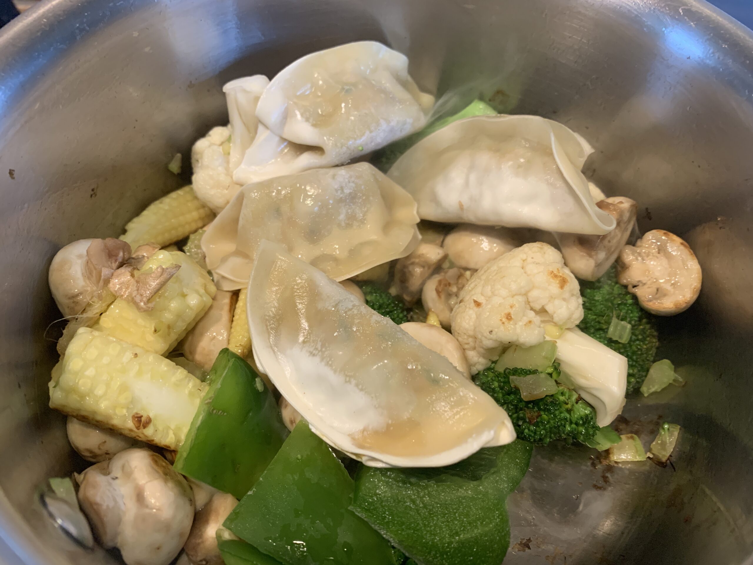 Vegetable Wonton Soup