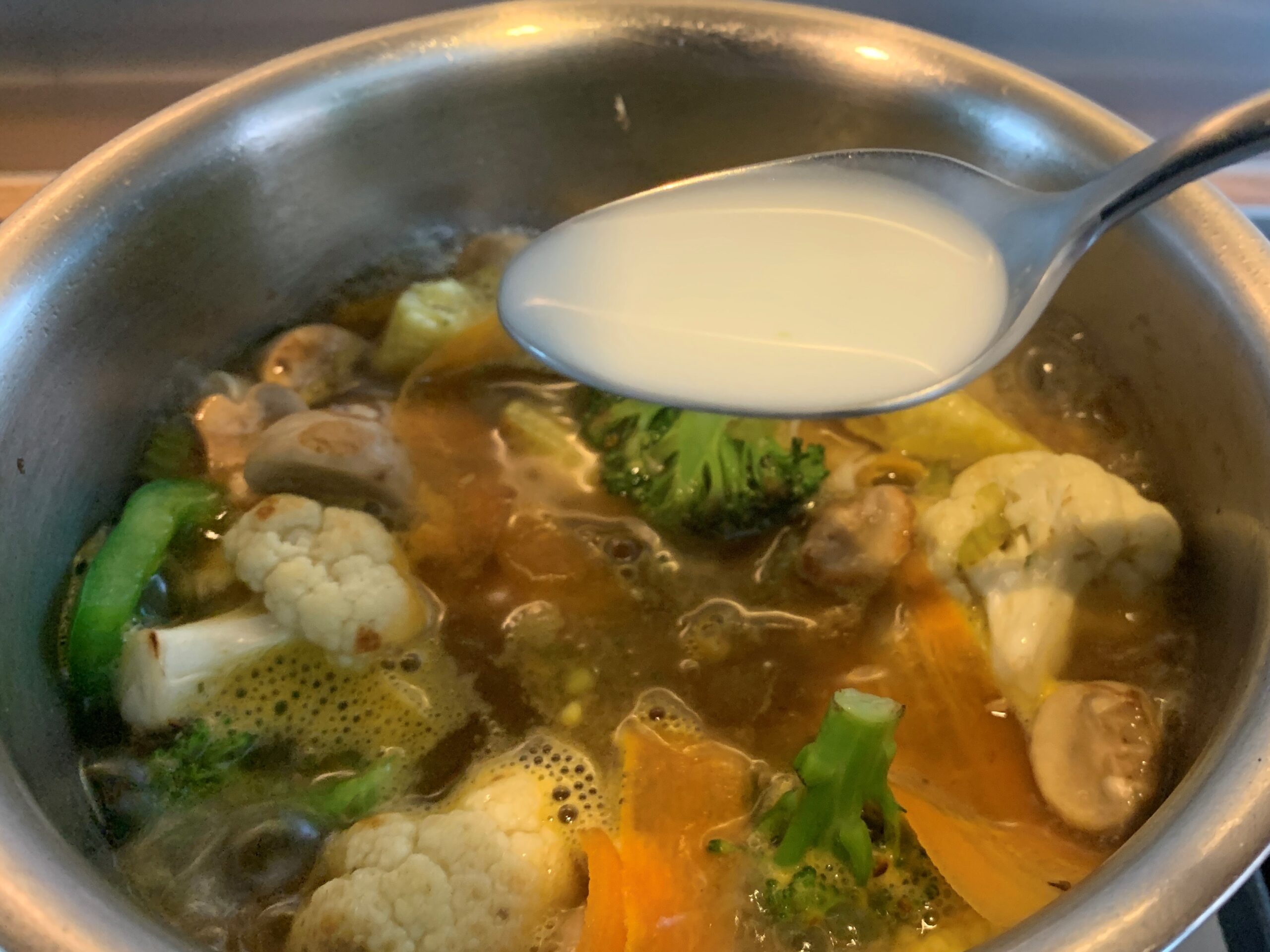 Vegetable Wonton Soup