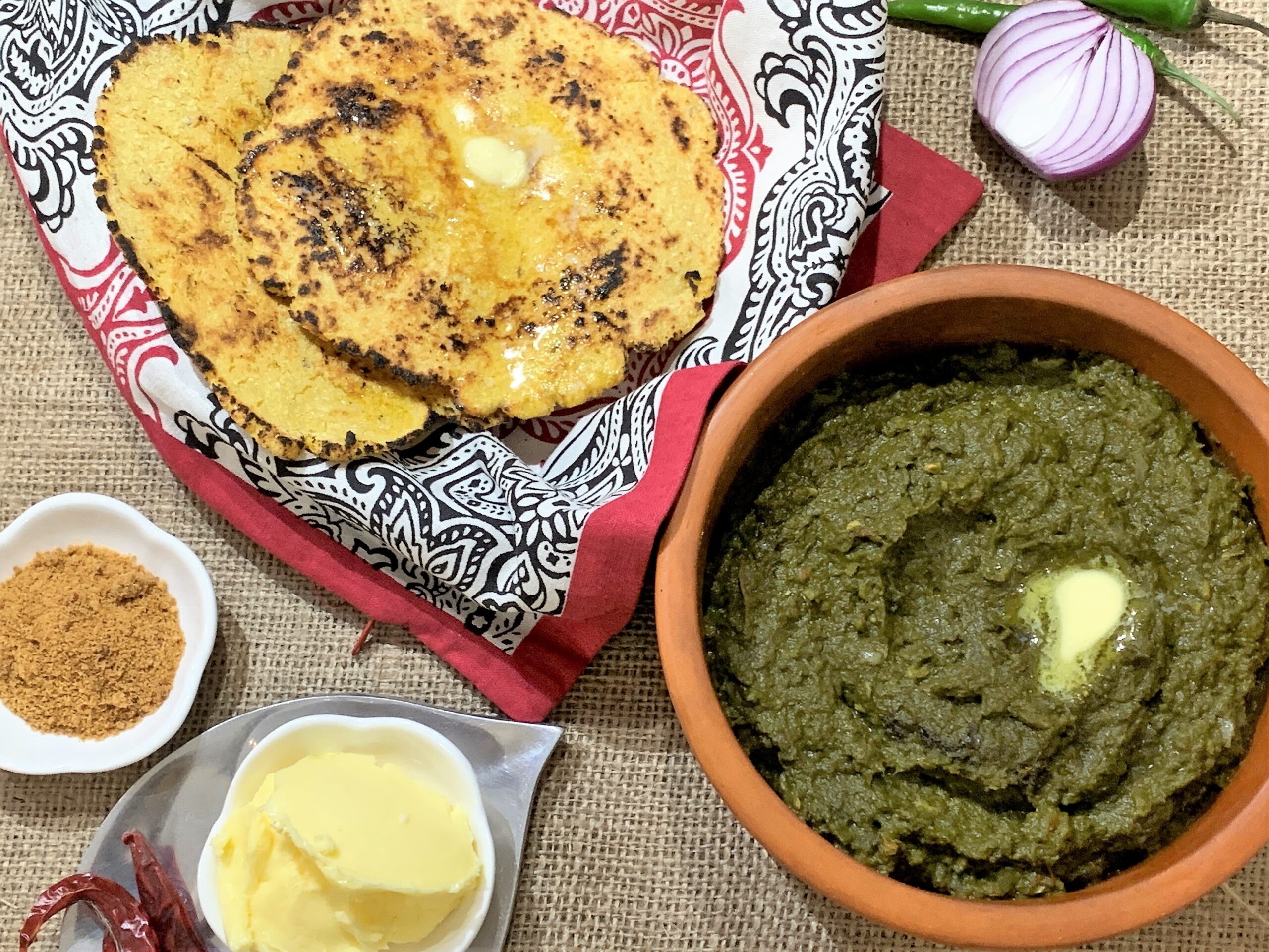 Makki Ki Roti Recipe Punjabi Makki Di Roti Foodie Trail