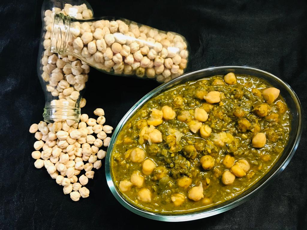 Palak Chole Masala Recipe