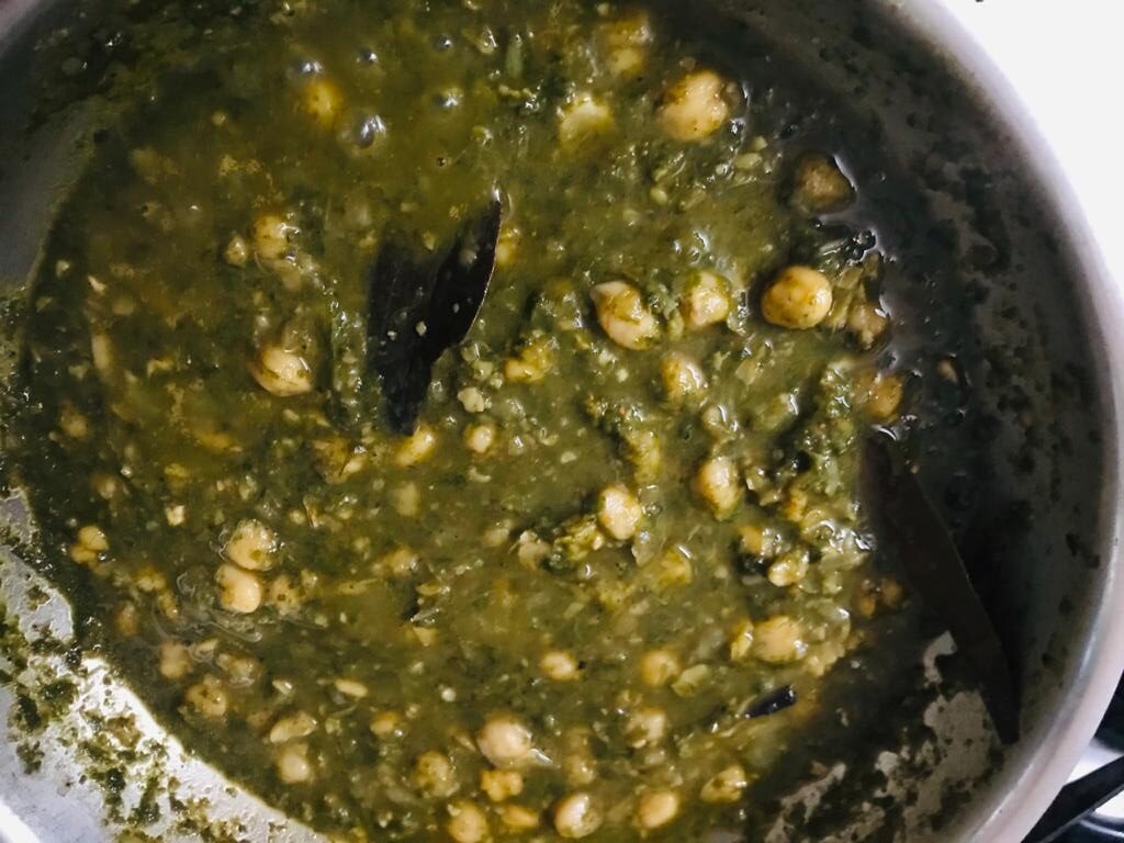 Palak Chole Masala Recipe