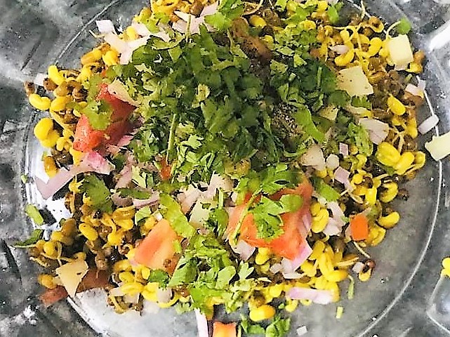 Sprouted Moth Chaat Recipe