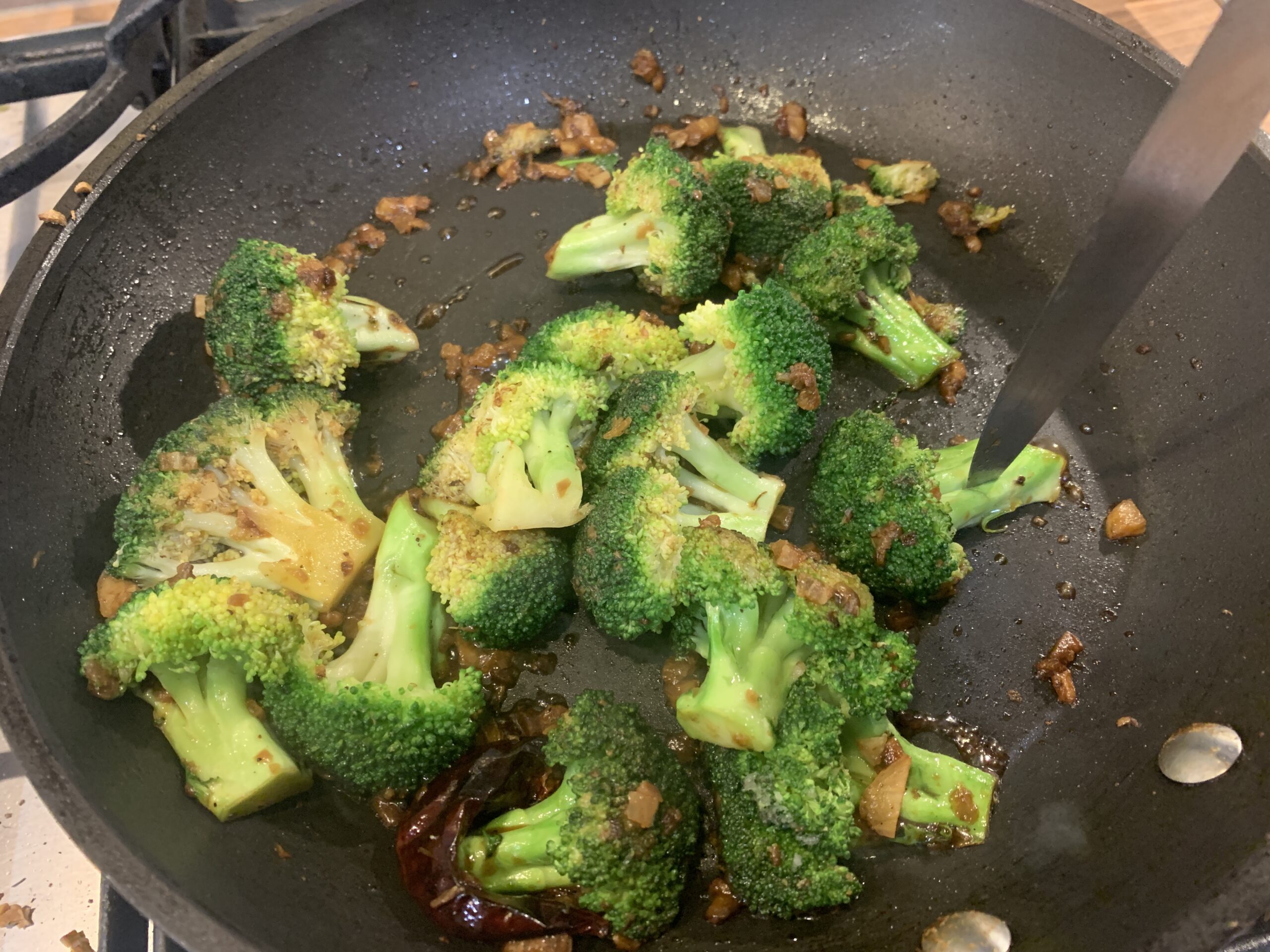 Burnt Garlic Broccoli Salad Recipe