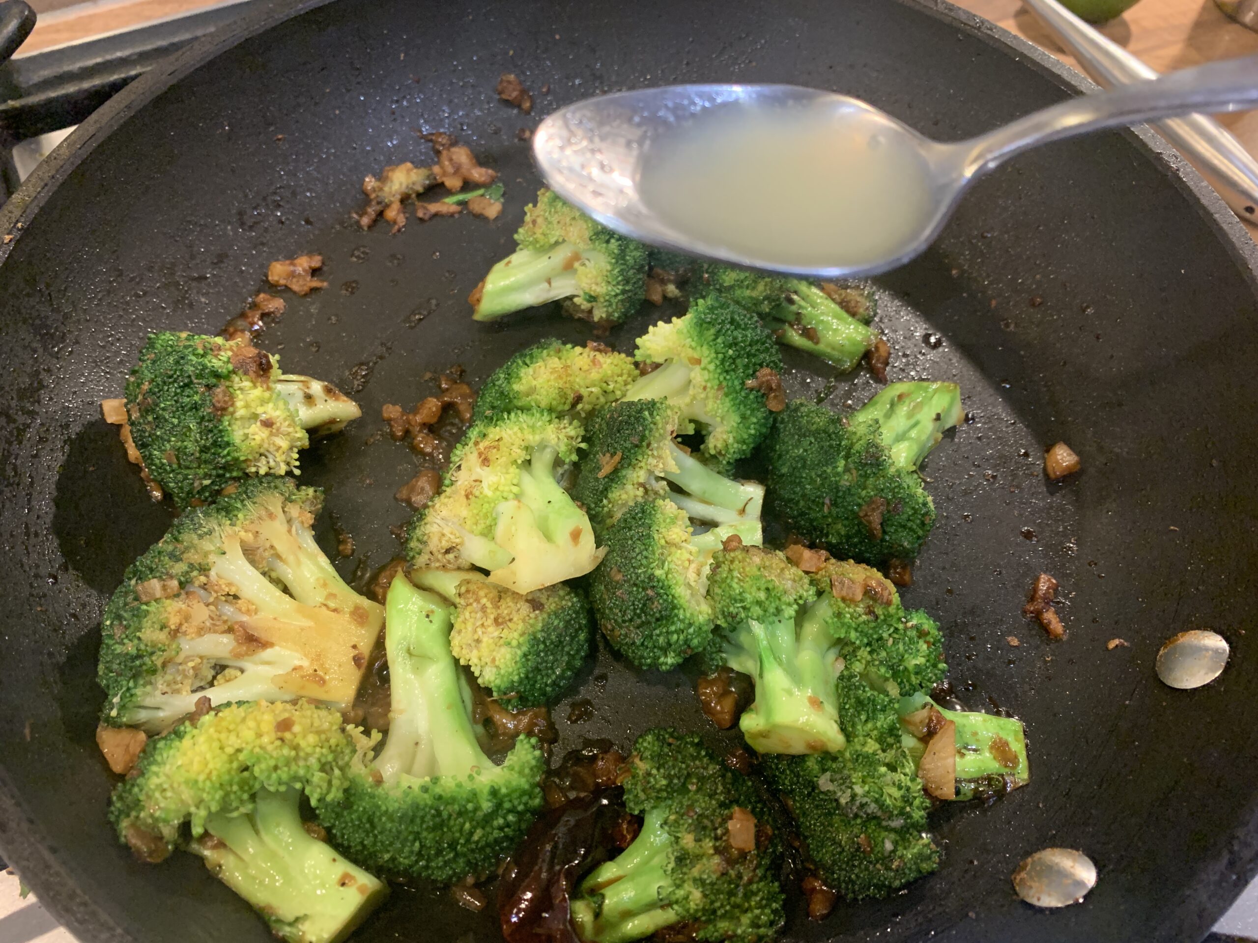 Burnt Garlic Broccoli Salad Recipe