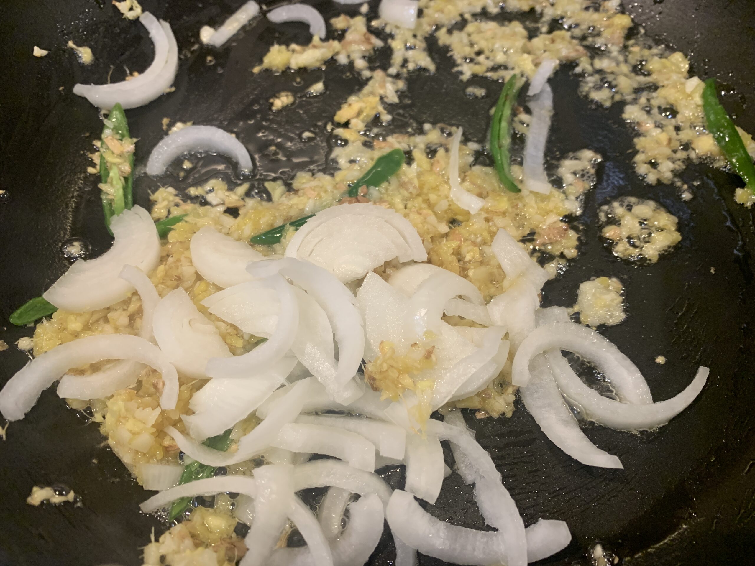 Asian Chilli Garlic Prawns