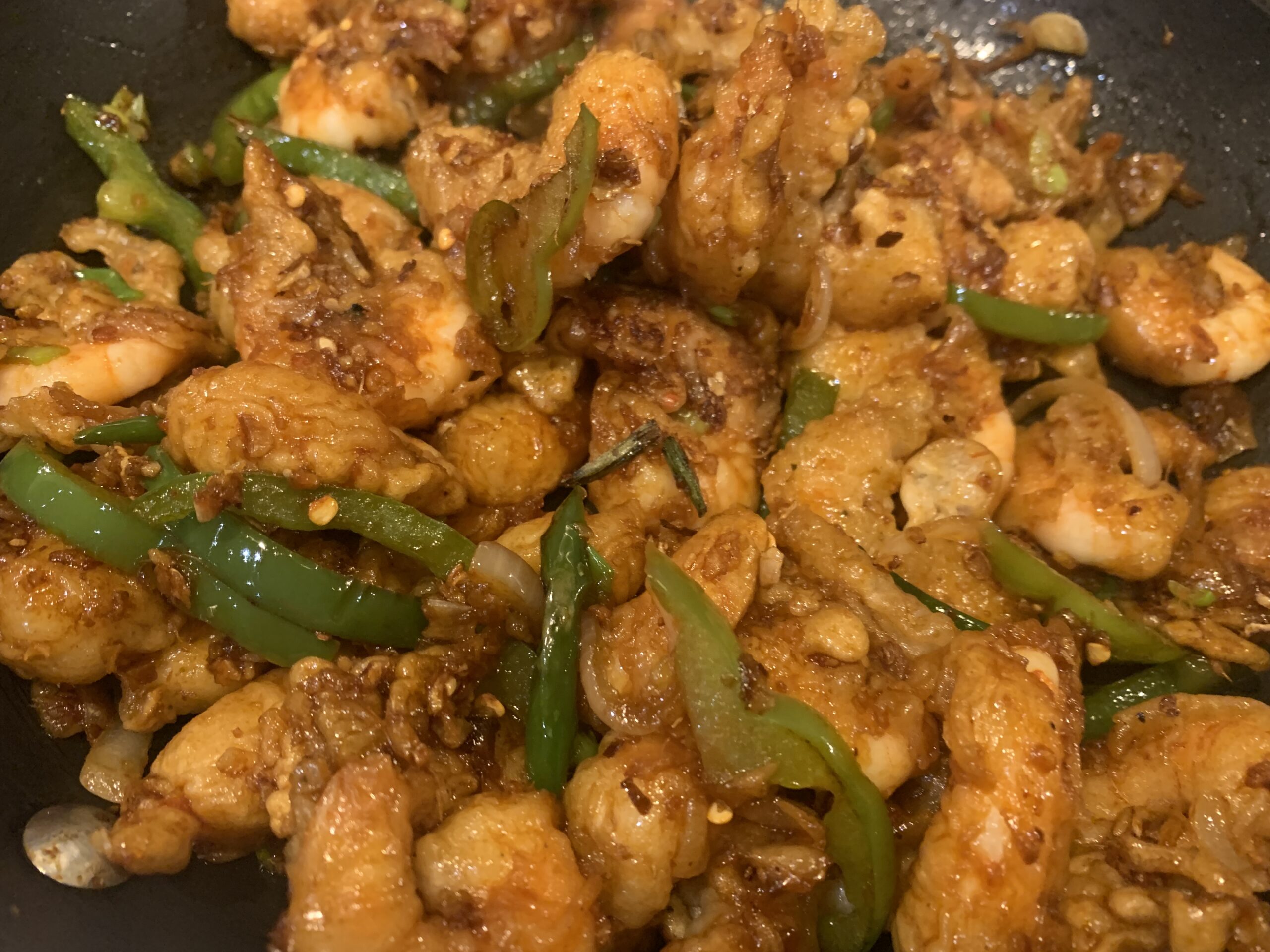 Asian Chilli Garlic Prawns Recipe