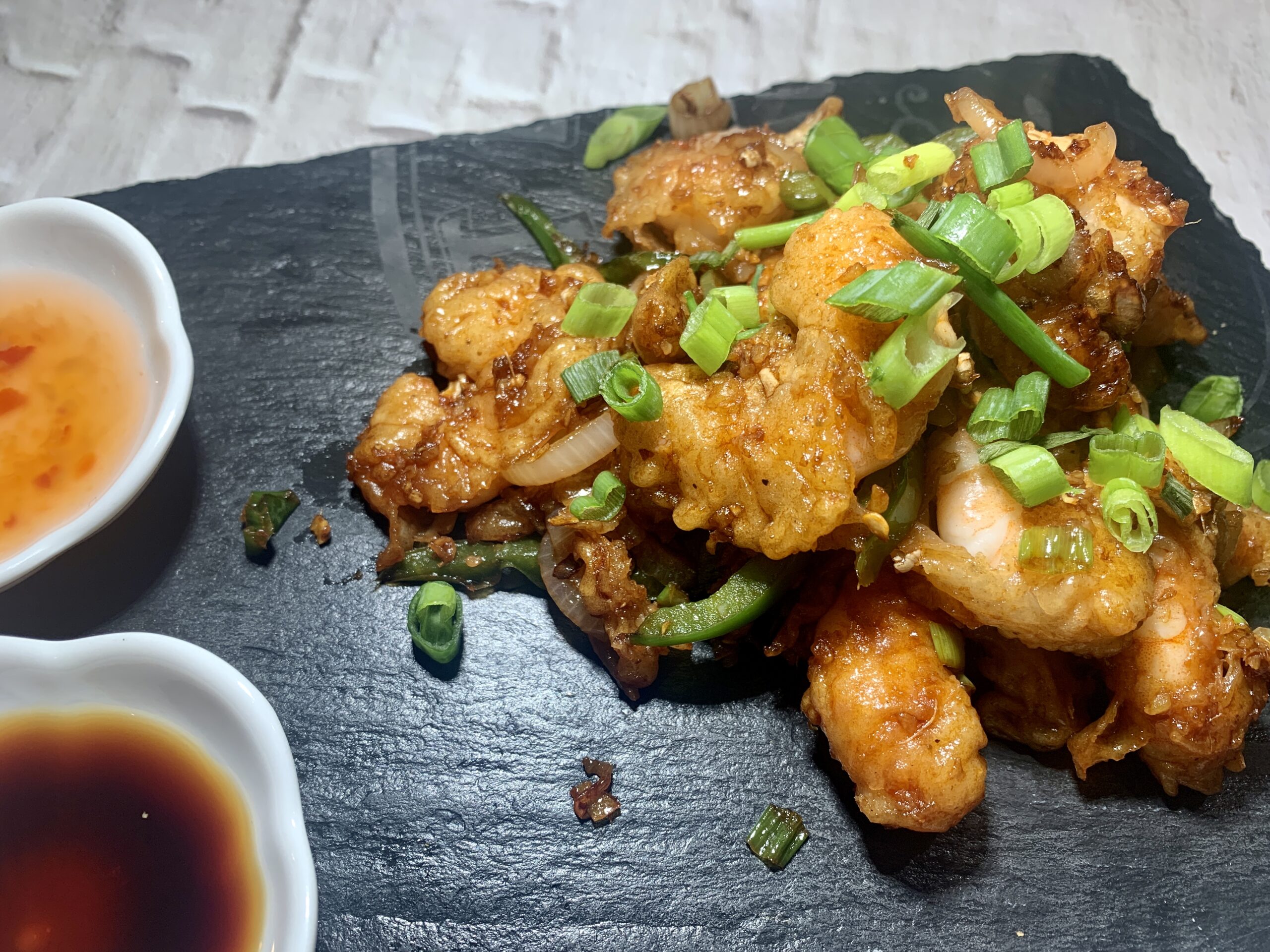 Asian Chilli Garlic Prawns Recipe