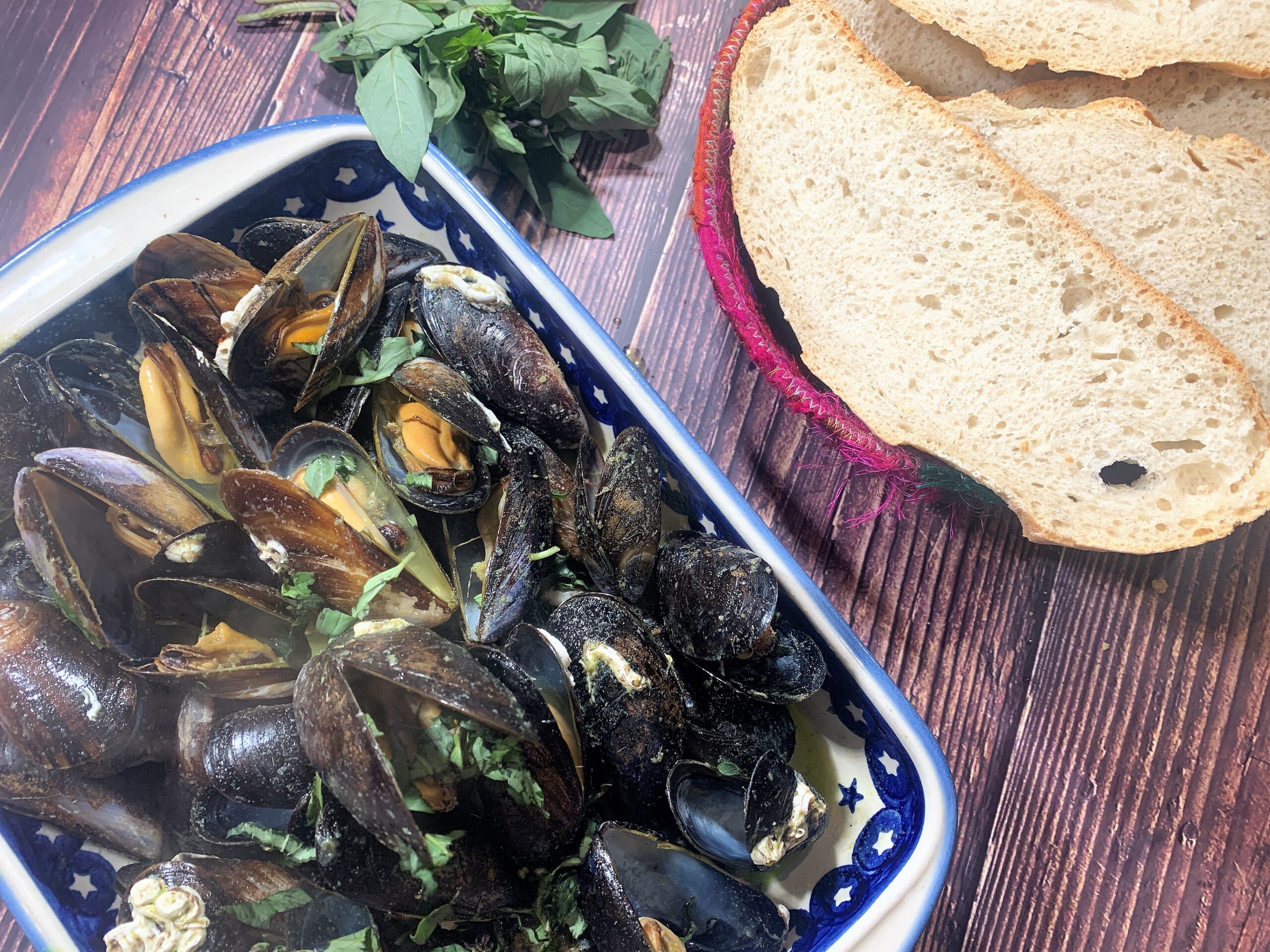 Thai Coconut Mussels Recipe