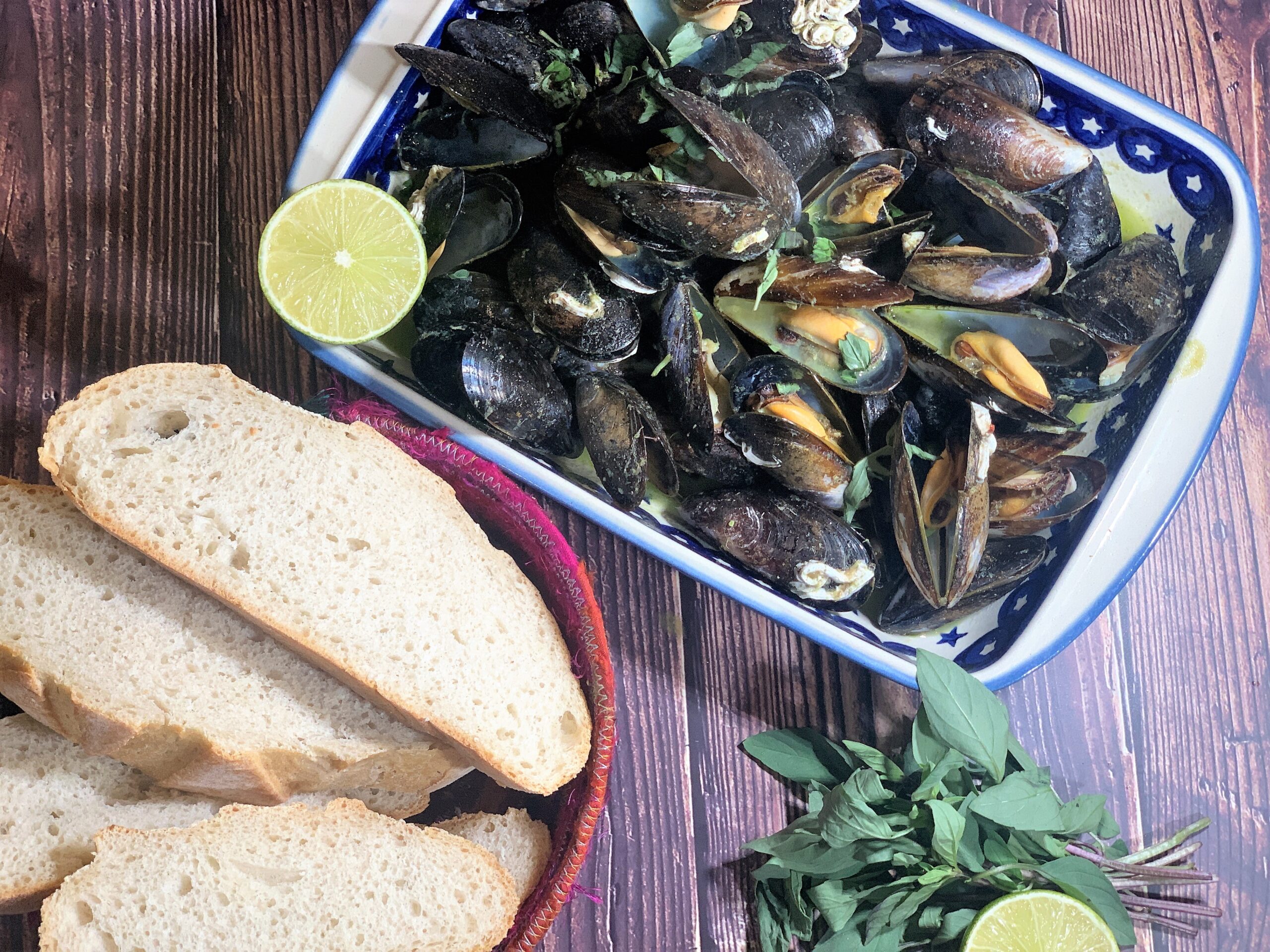 Thai Coconut Mussels Recipe