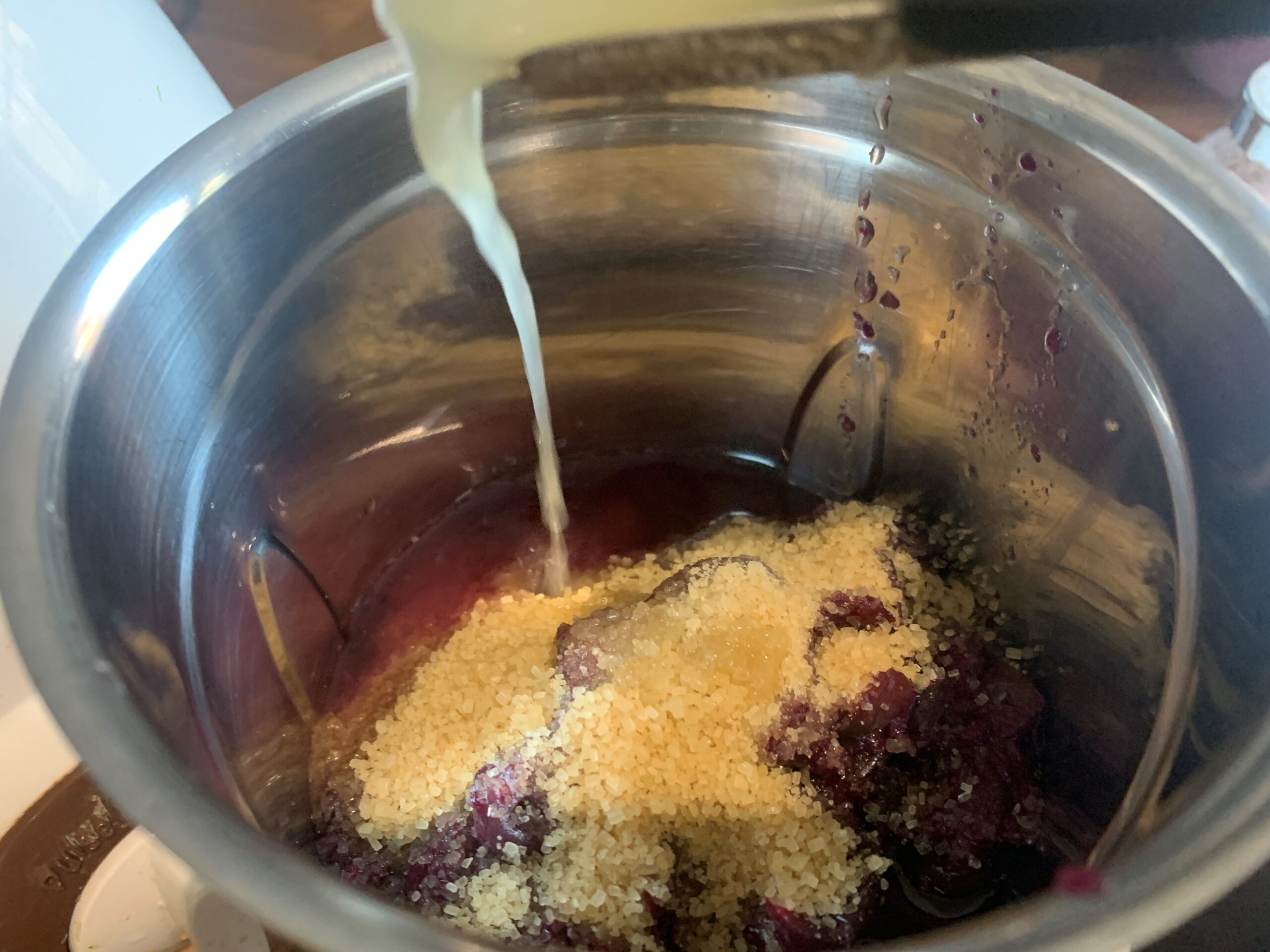 Black Plum Sorbet Recipe