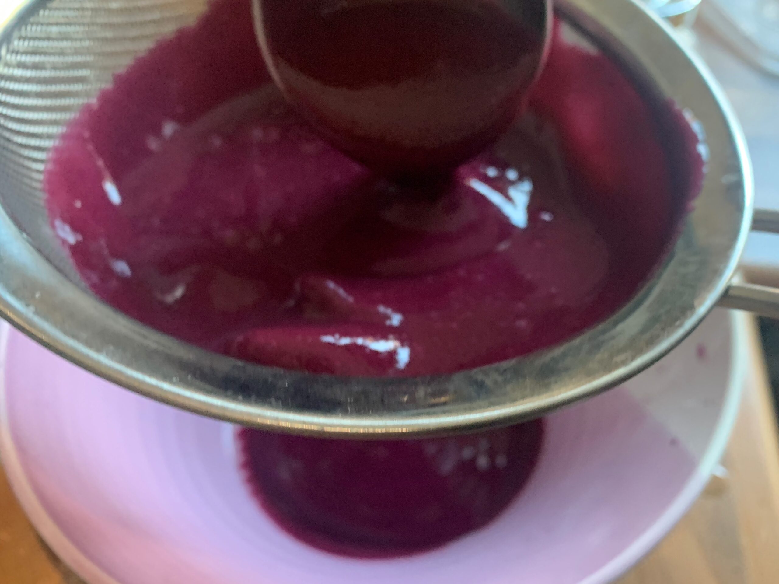 Black Plum Sorbet Recipe