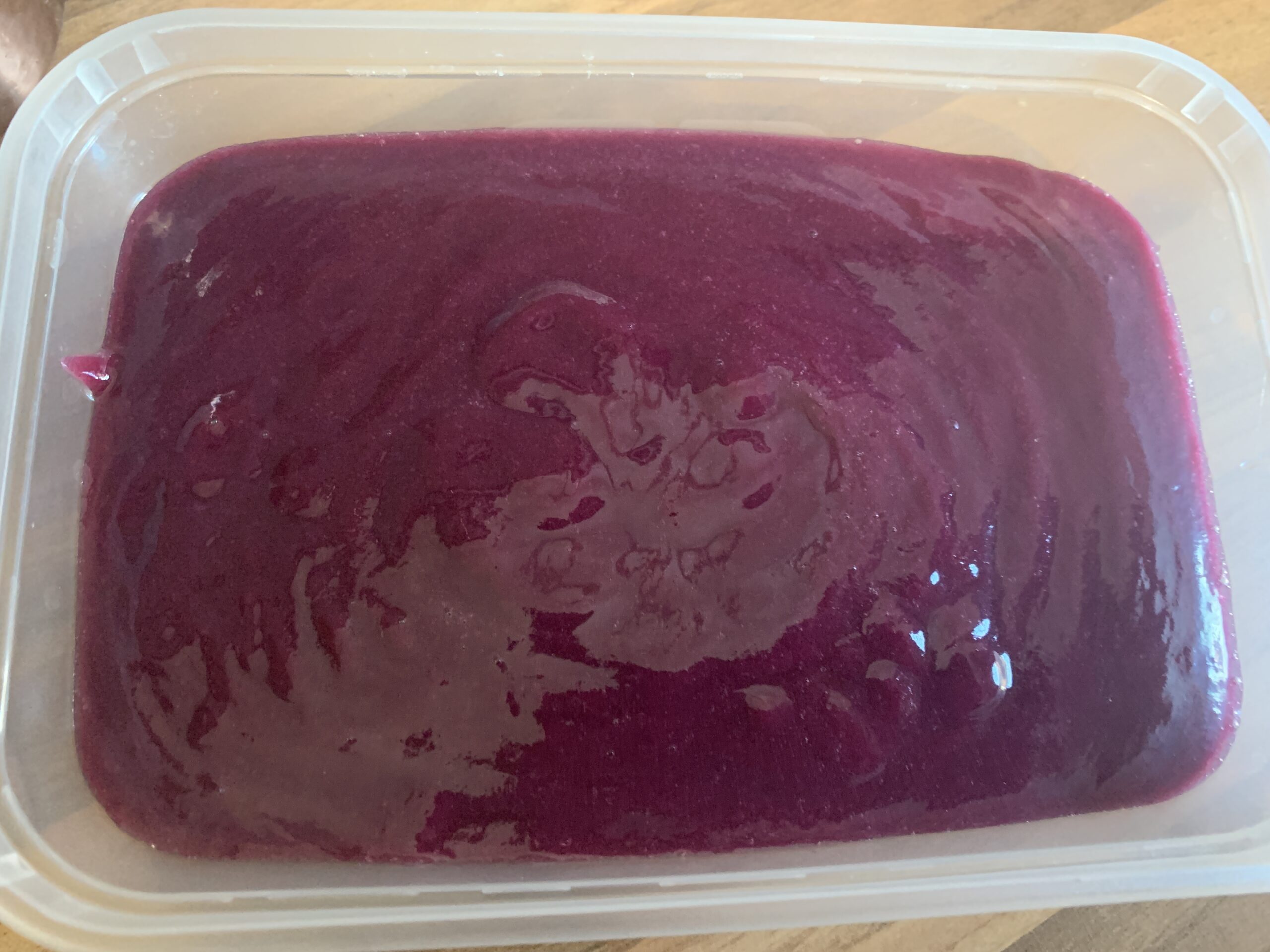 Black Plum Sorbet Recipe