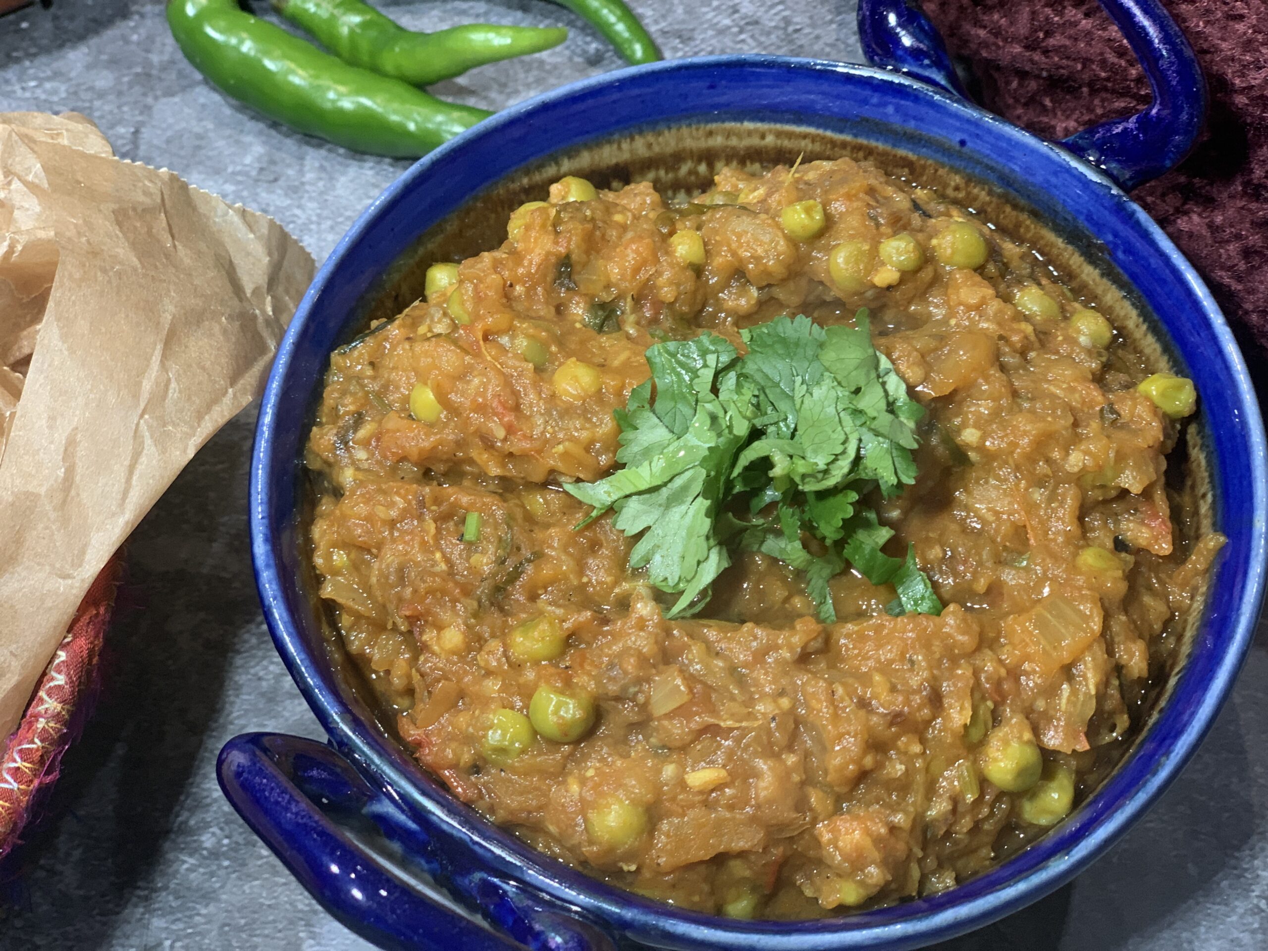 Smoked Baigan Bharta Recipe