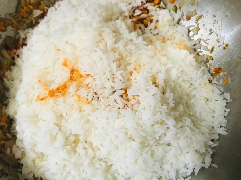 Schezwan Fried Rice Recipe