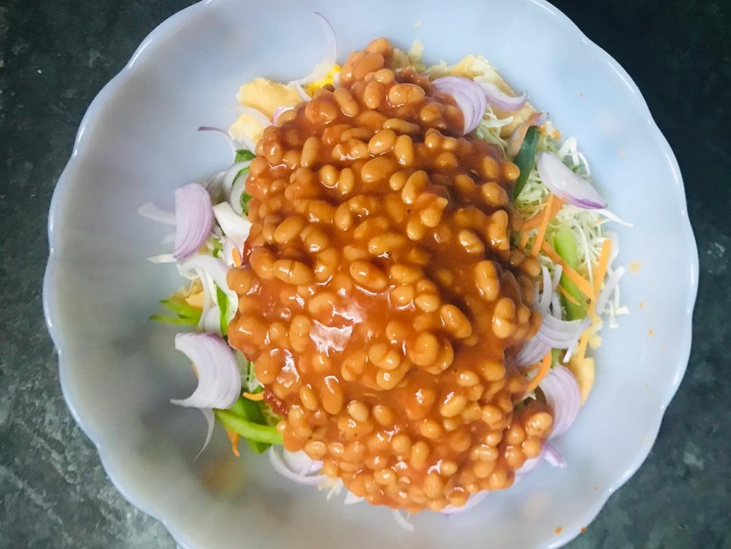 Mexican Bhel for Snacks