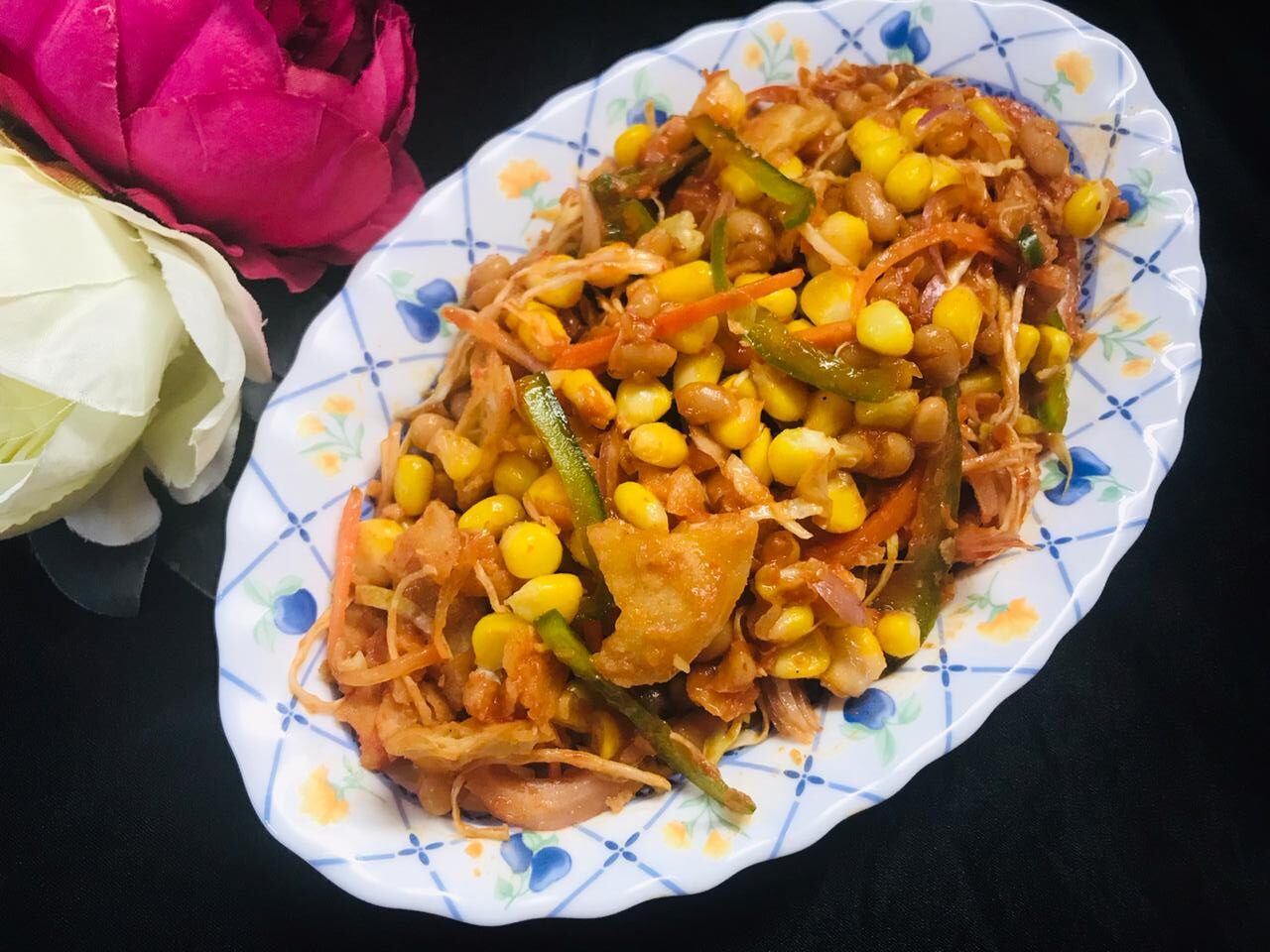 Mexican Bhel for Snacks