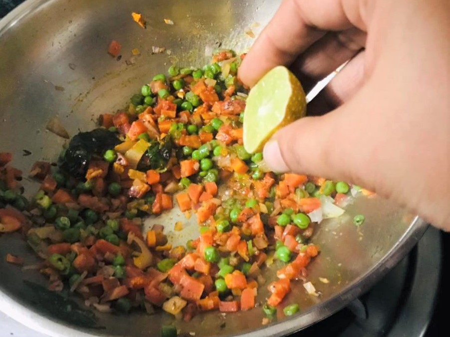 Masala Brown Rice Pulao Recipe