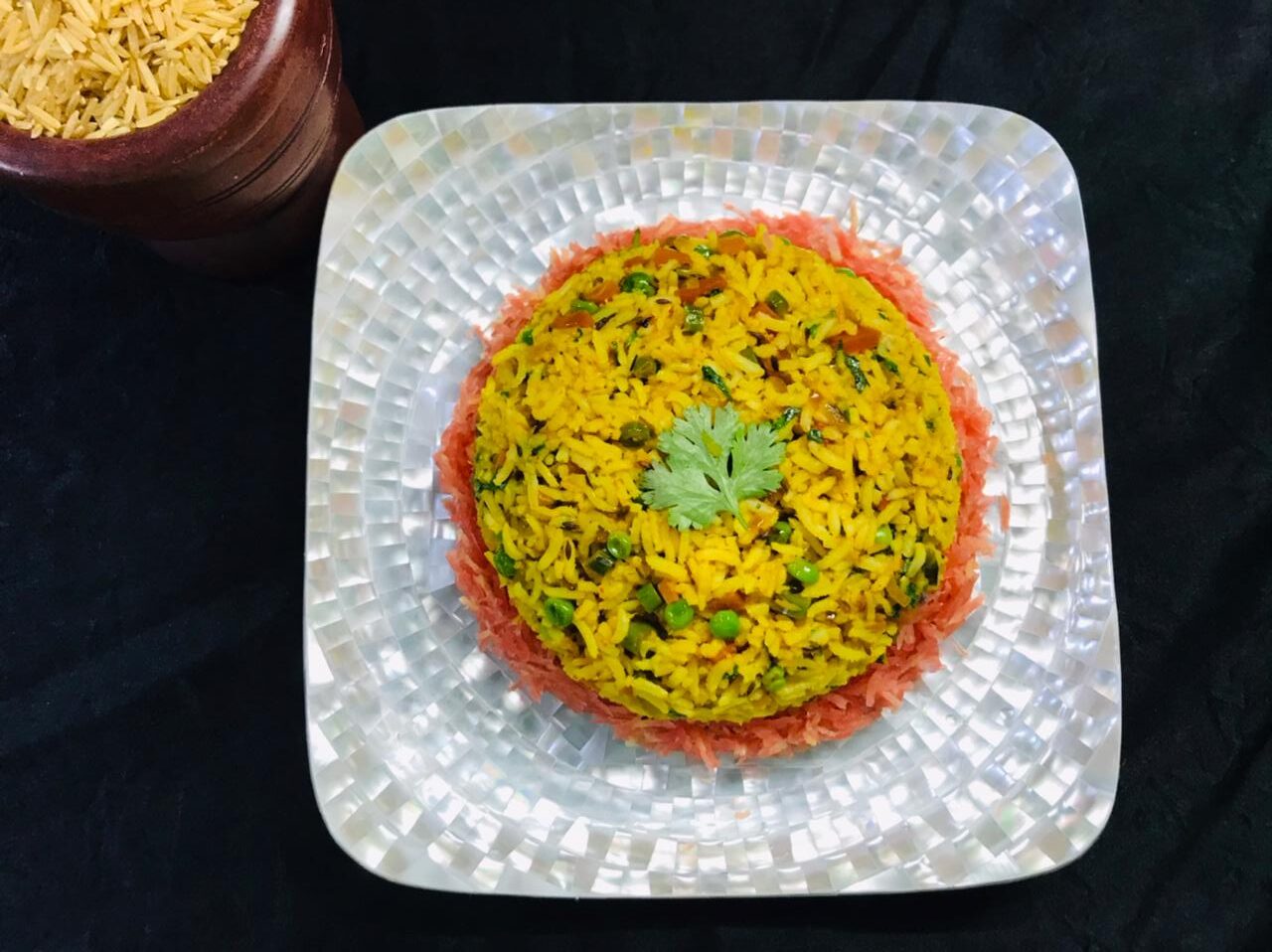 Masala Brown Rice Pulao Recipe