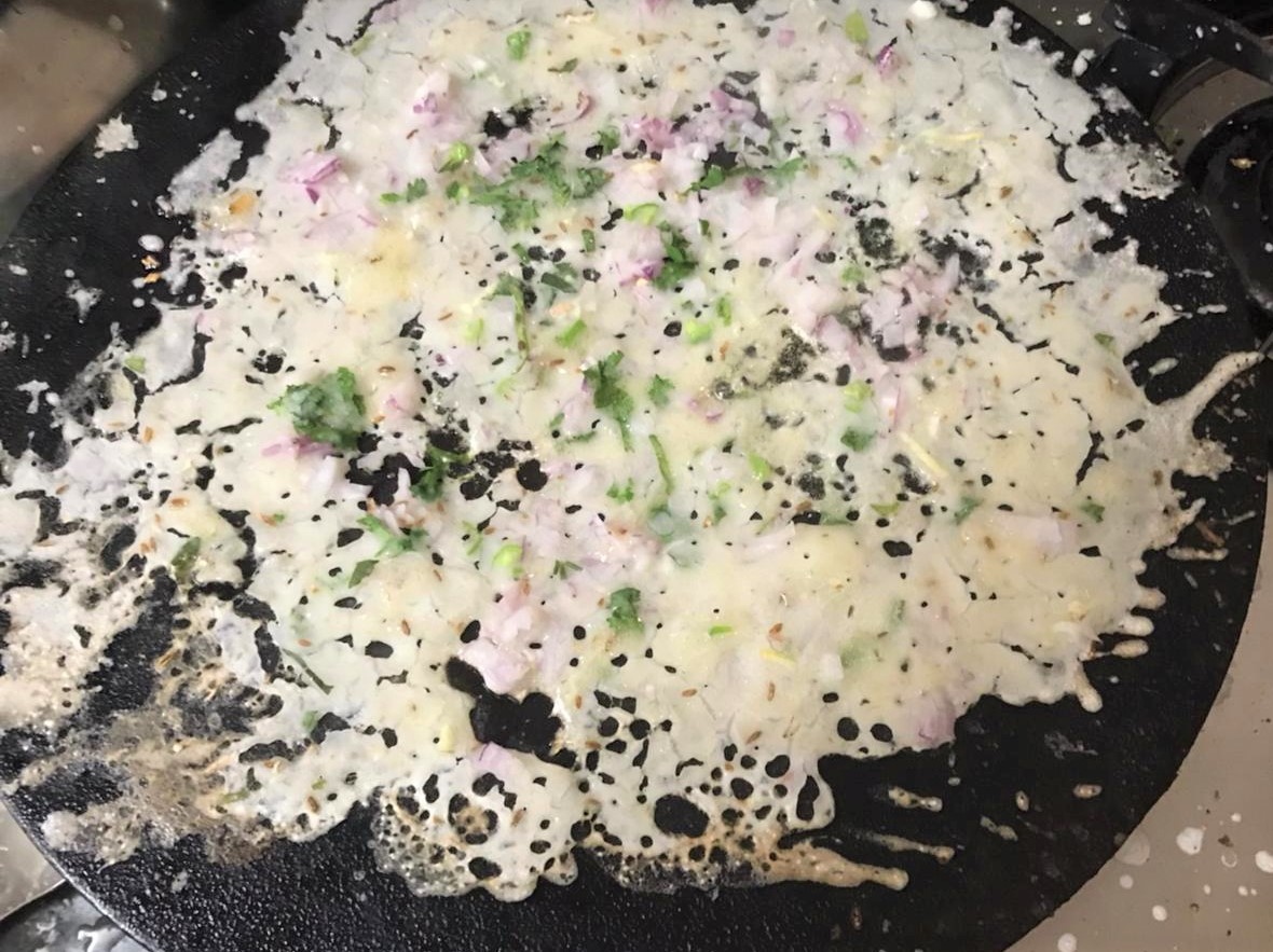 Onion Rava Dosa Recipe