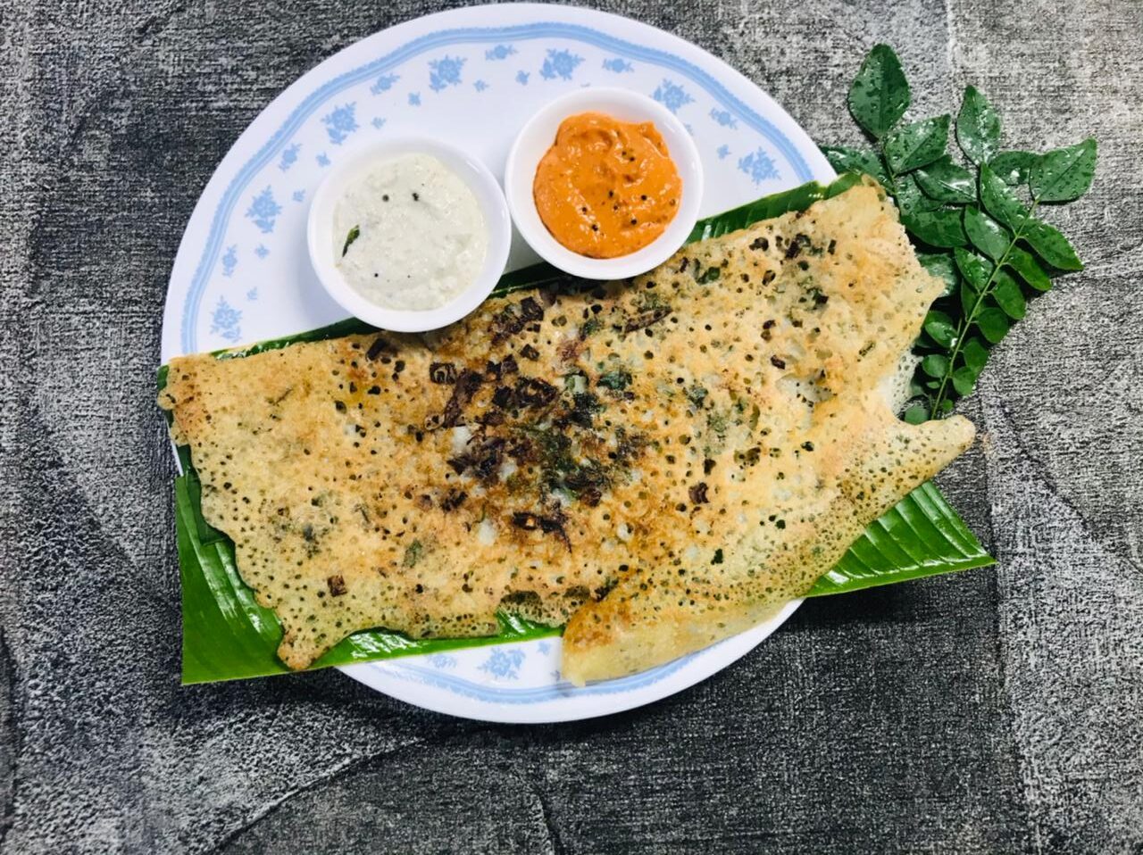 Onion Rava Dosa