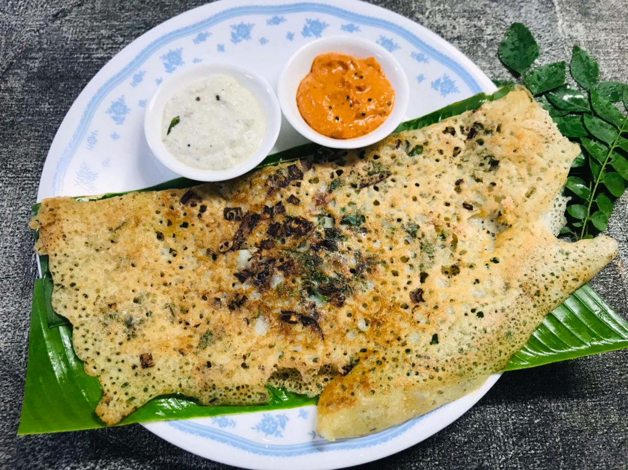 Onion Rava Dosa Recipe