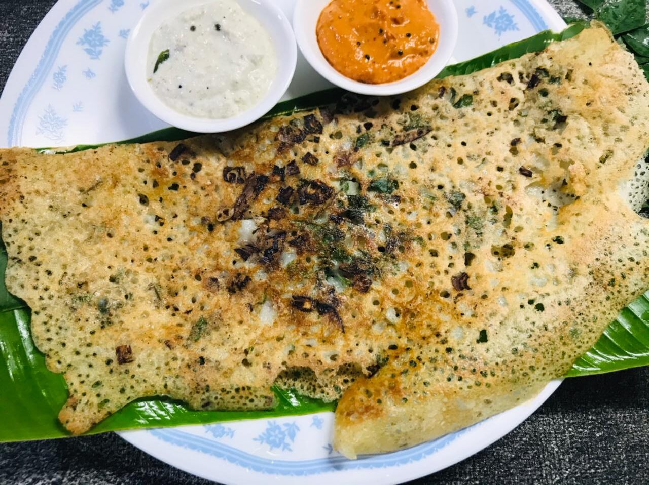 Onion Rava Dosa