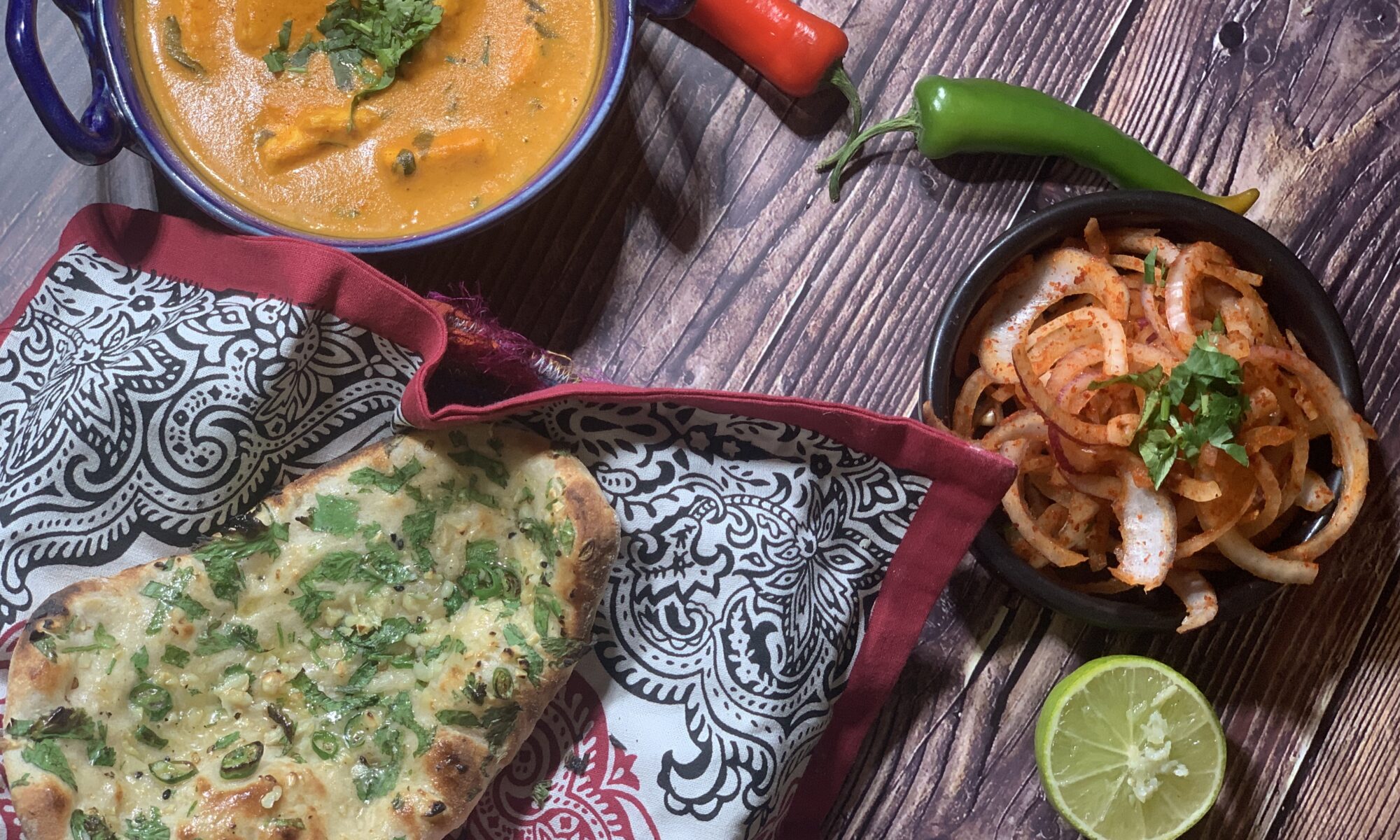 Chilli Garlic Naan Recipe