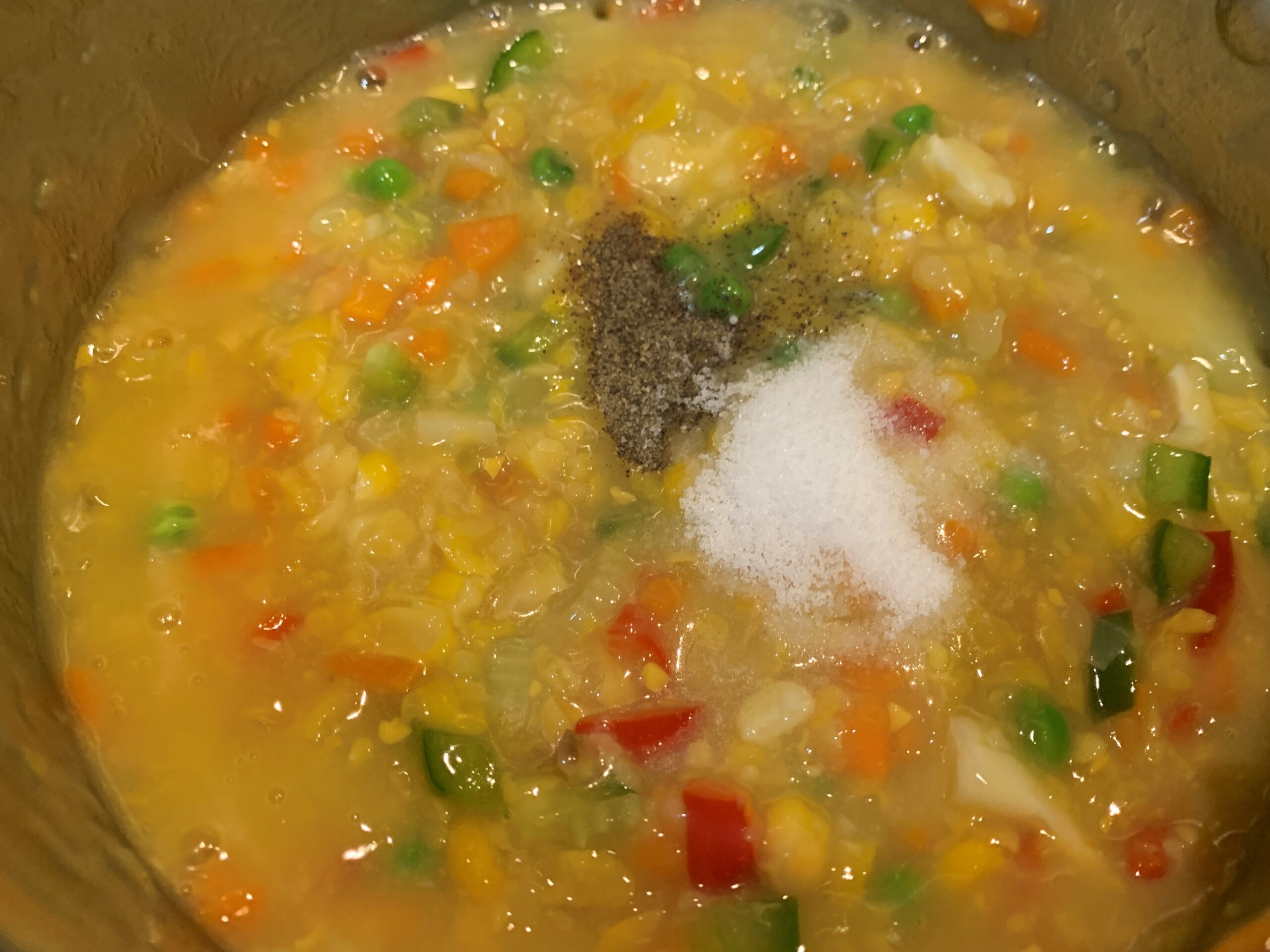 Vegetable Sweet Corn Soup Recipe