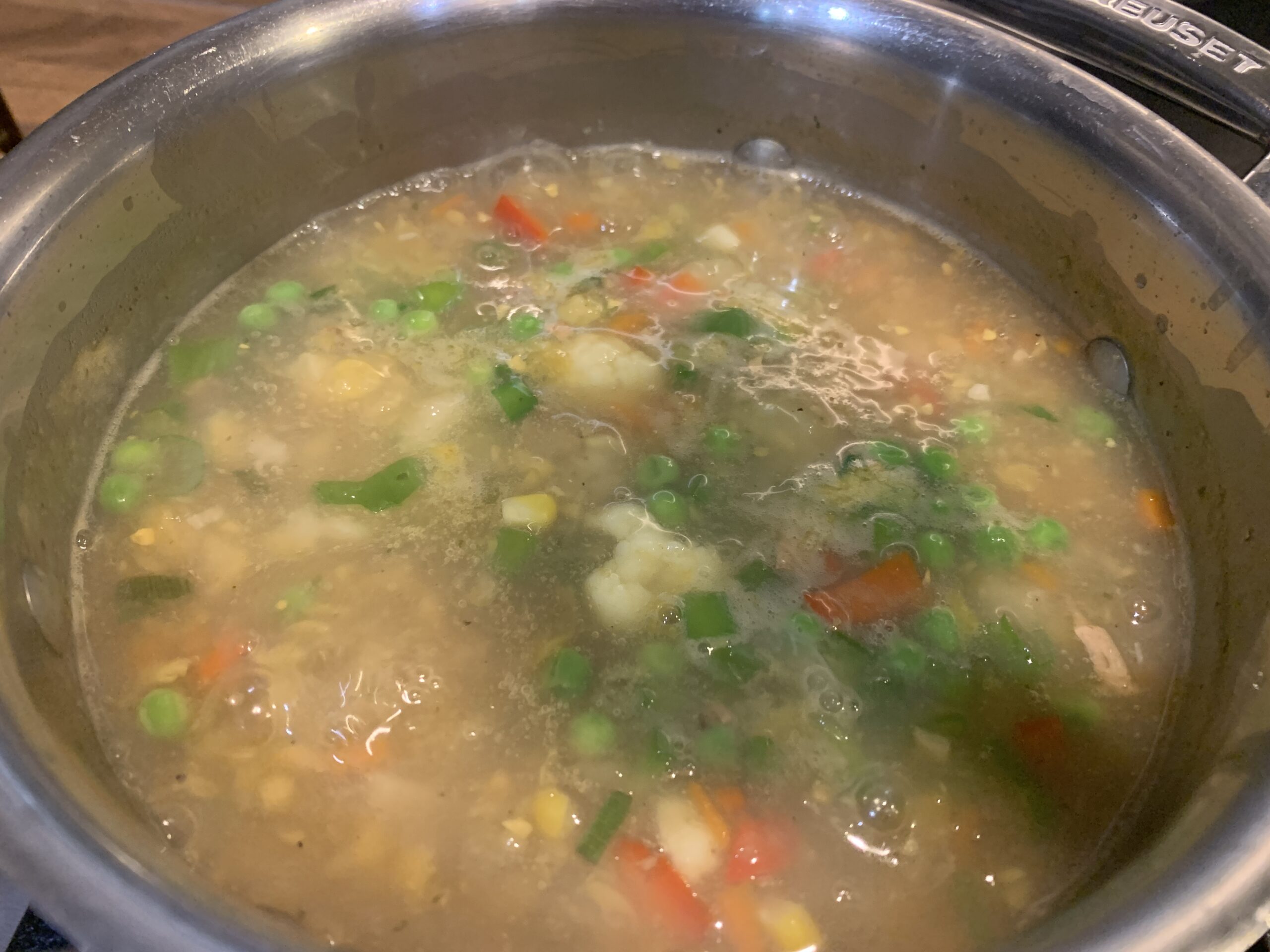 Vegetable Sweet Corn Soup Recipe