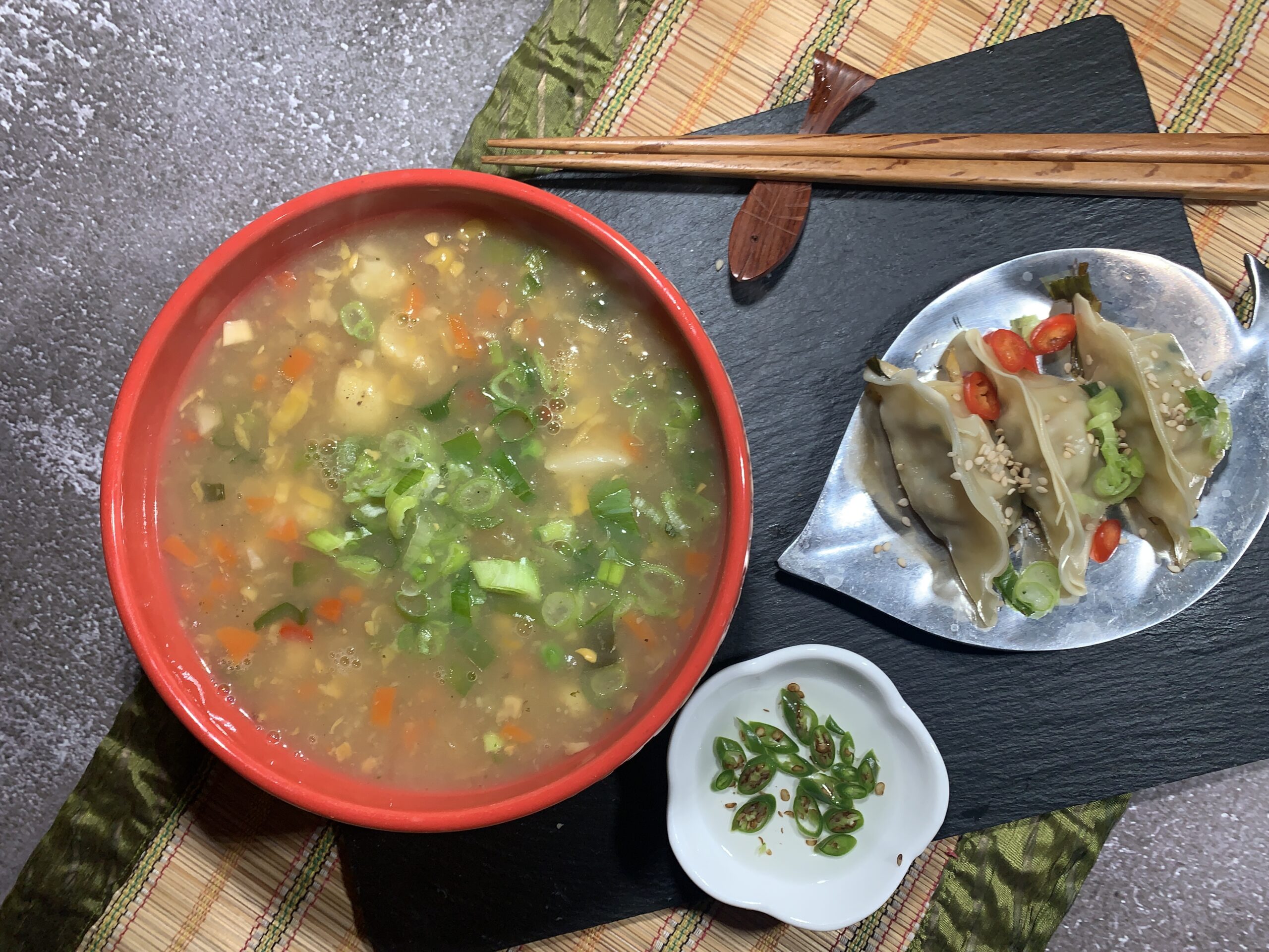 Vegetable Sweet Corn Soup Recipe