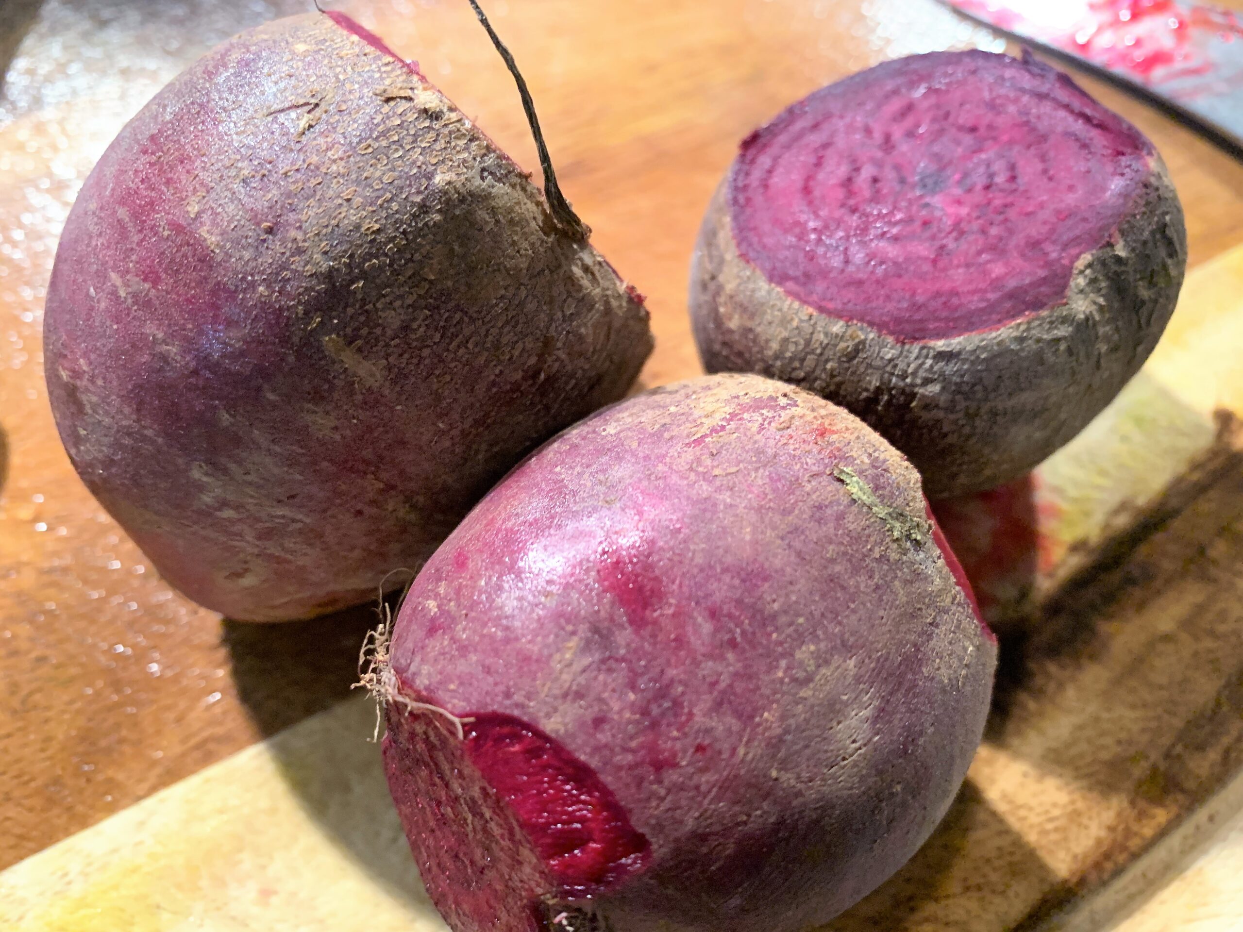 Hasselback Beetroot with Ginger, Lime Dressing Recipe