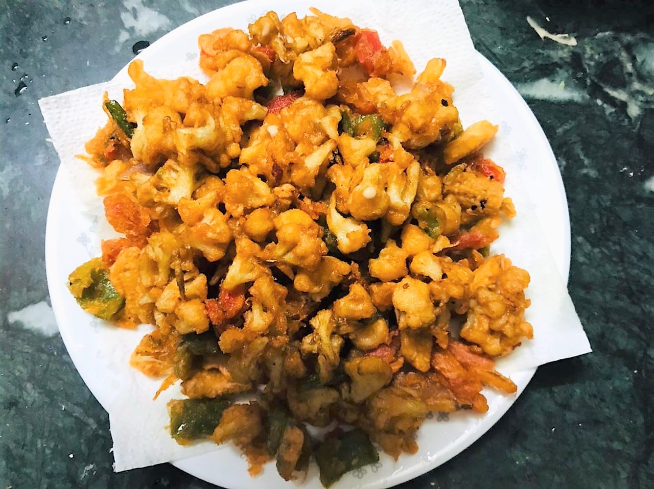 Chinese Style Crispy Vegetables Recipe