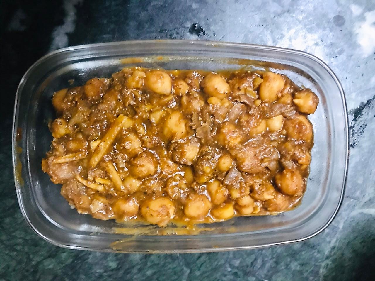 Baked Layered Chole Tikki Chaat Recipe