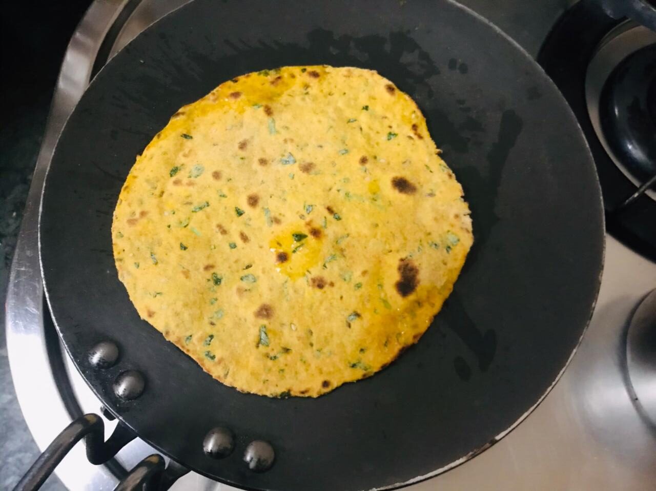 Gujarati Methi Thepla Recipe